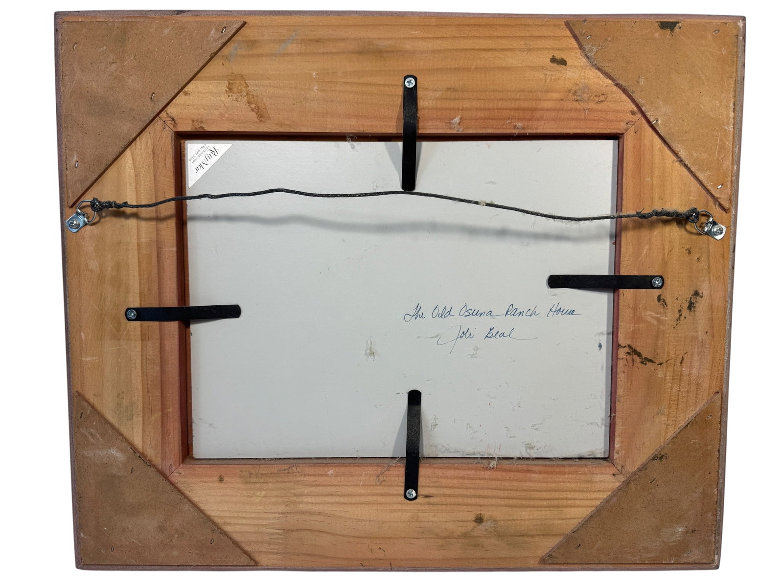 Joli Beal "The Old Osuma Ranch House" Plein Air Original Oil - 4