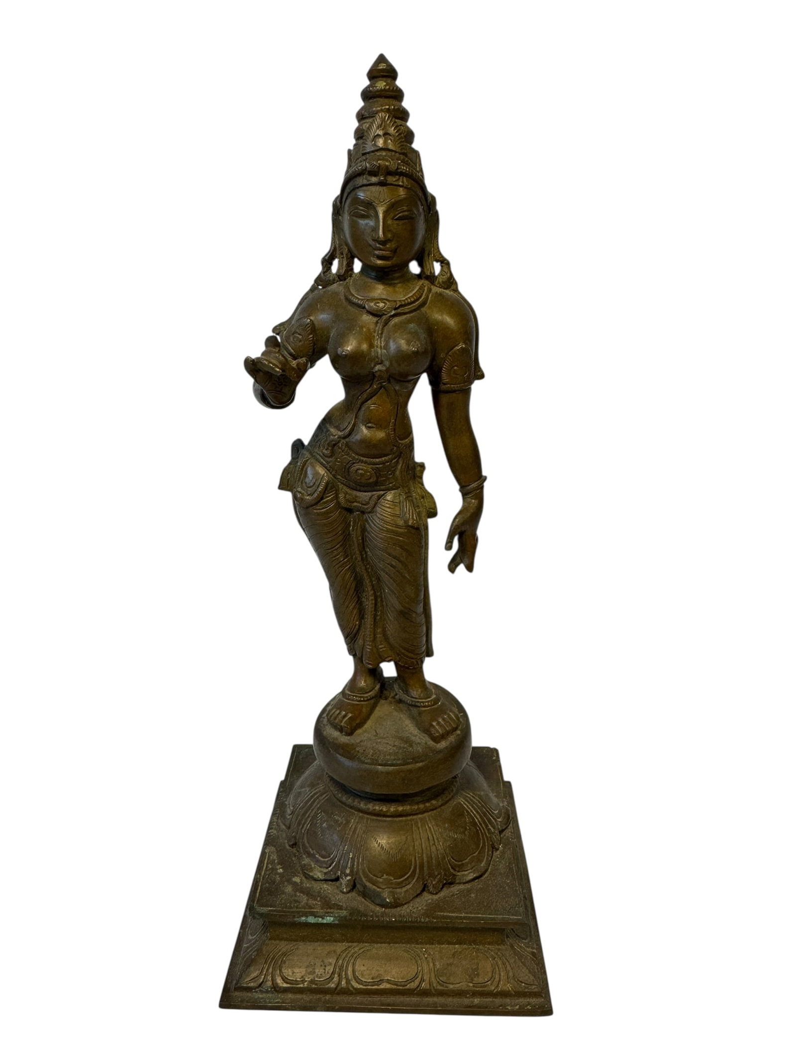 Bronze Parvati Statue (1 of 4)