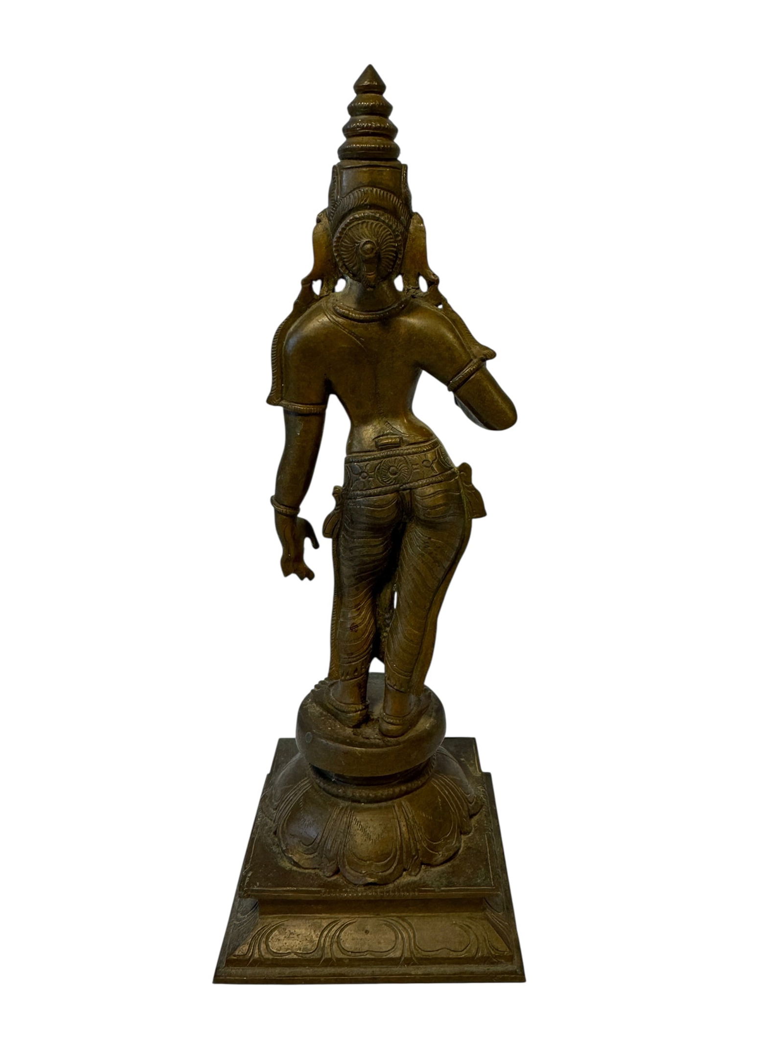 Bronze Parvati Statue - 3