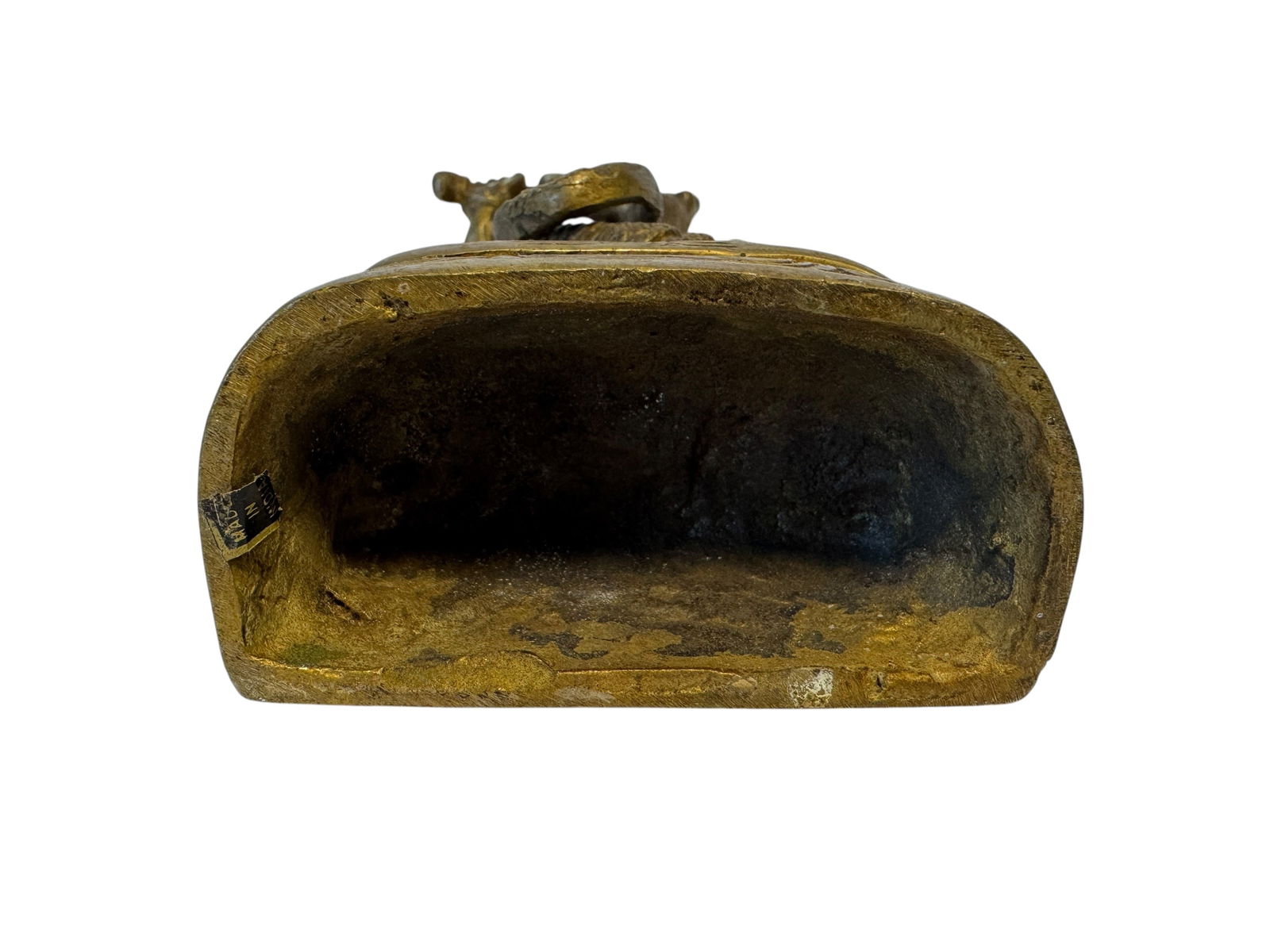 Brass Krishna Playing Flute Statue - 5