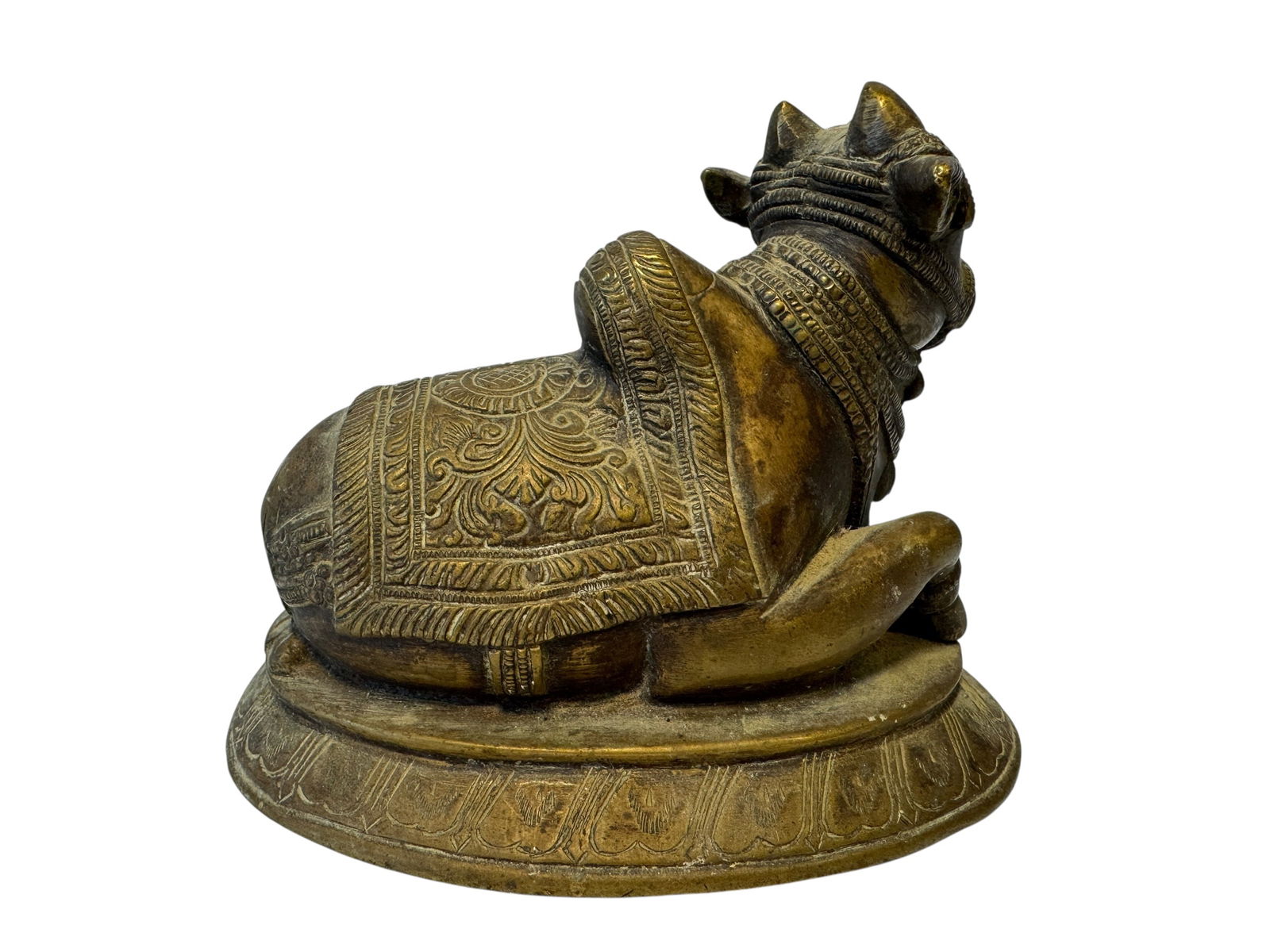 Brass Nandi Statue - 3