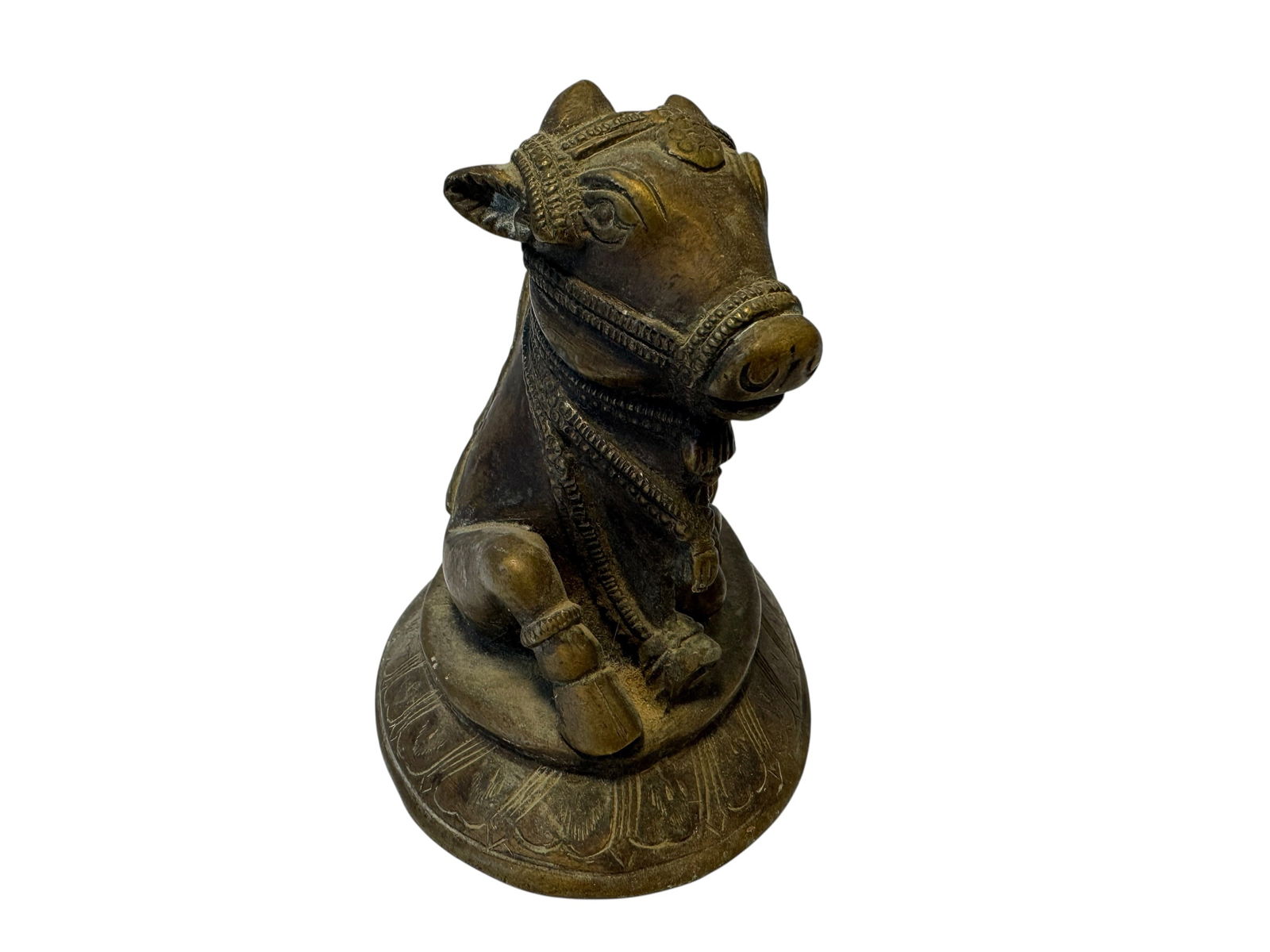Brass Nandi Statue - 4