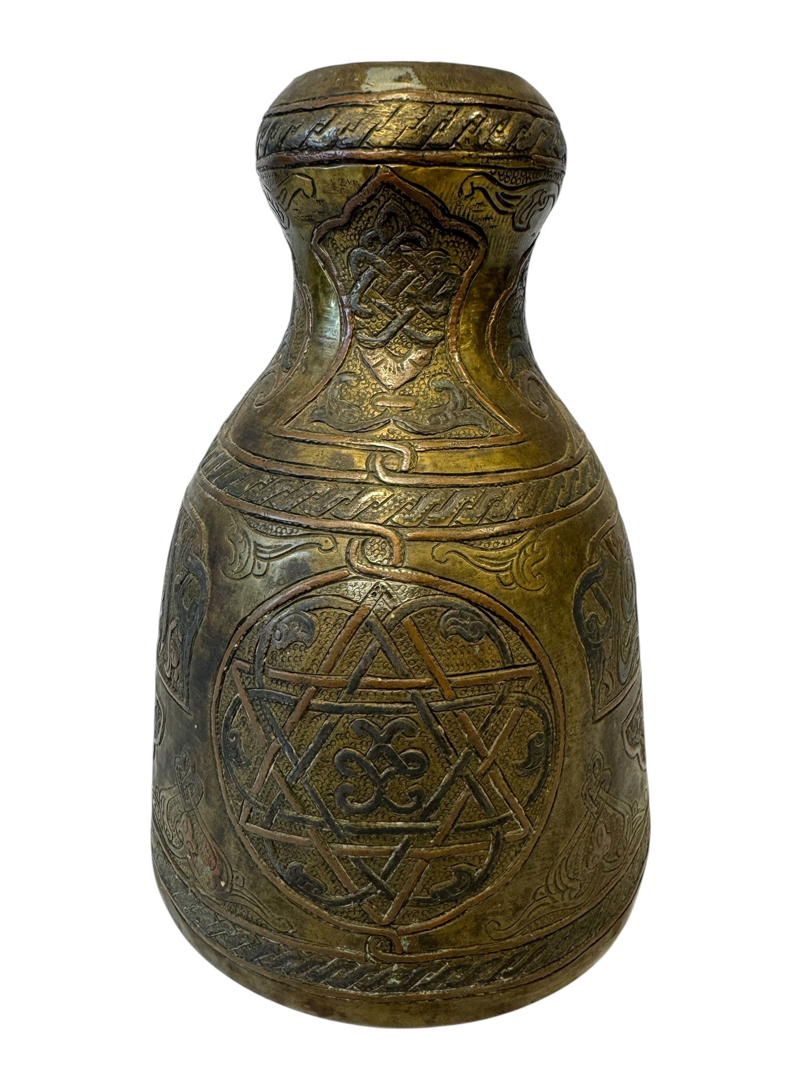 Islamic Brass Damascus Ware Ewer - 2