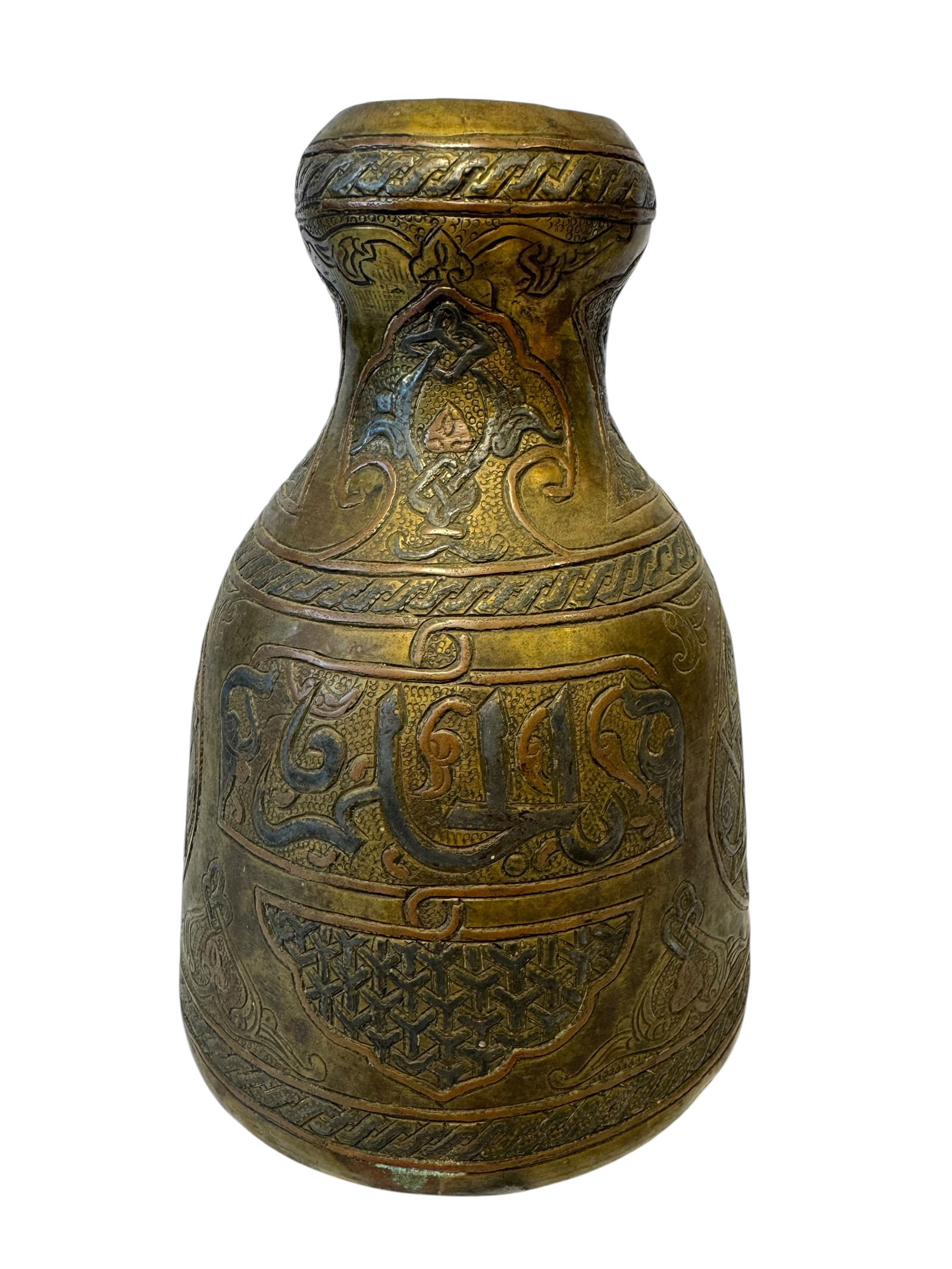 Islamic Brass Damascus Ware Ewer - 3