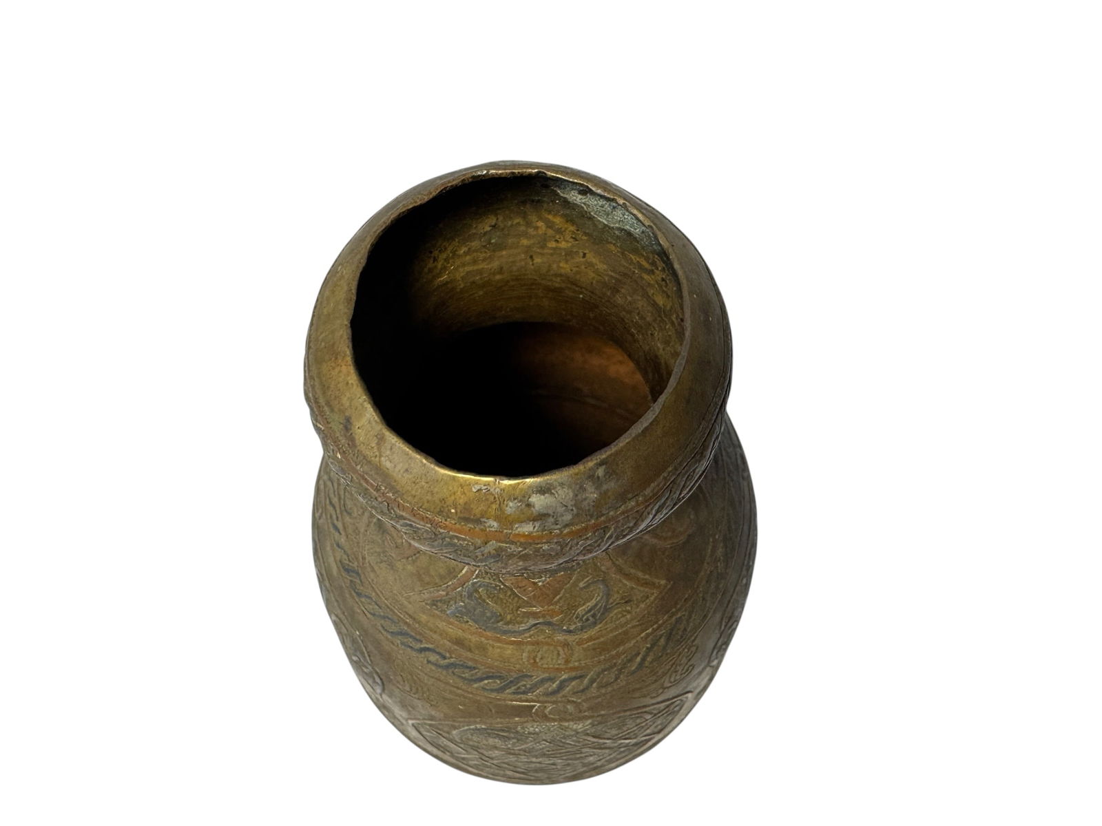 Islamic Brass Damascus Ware Ewer - 5