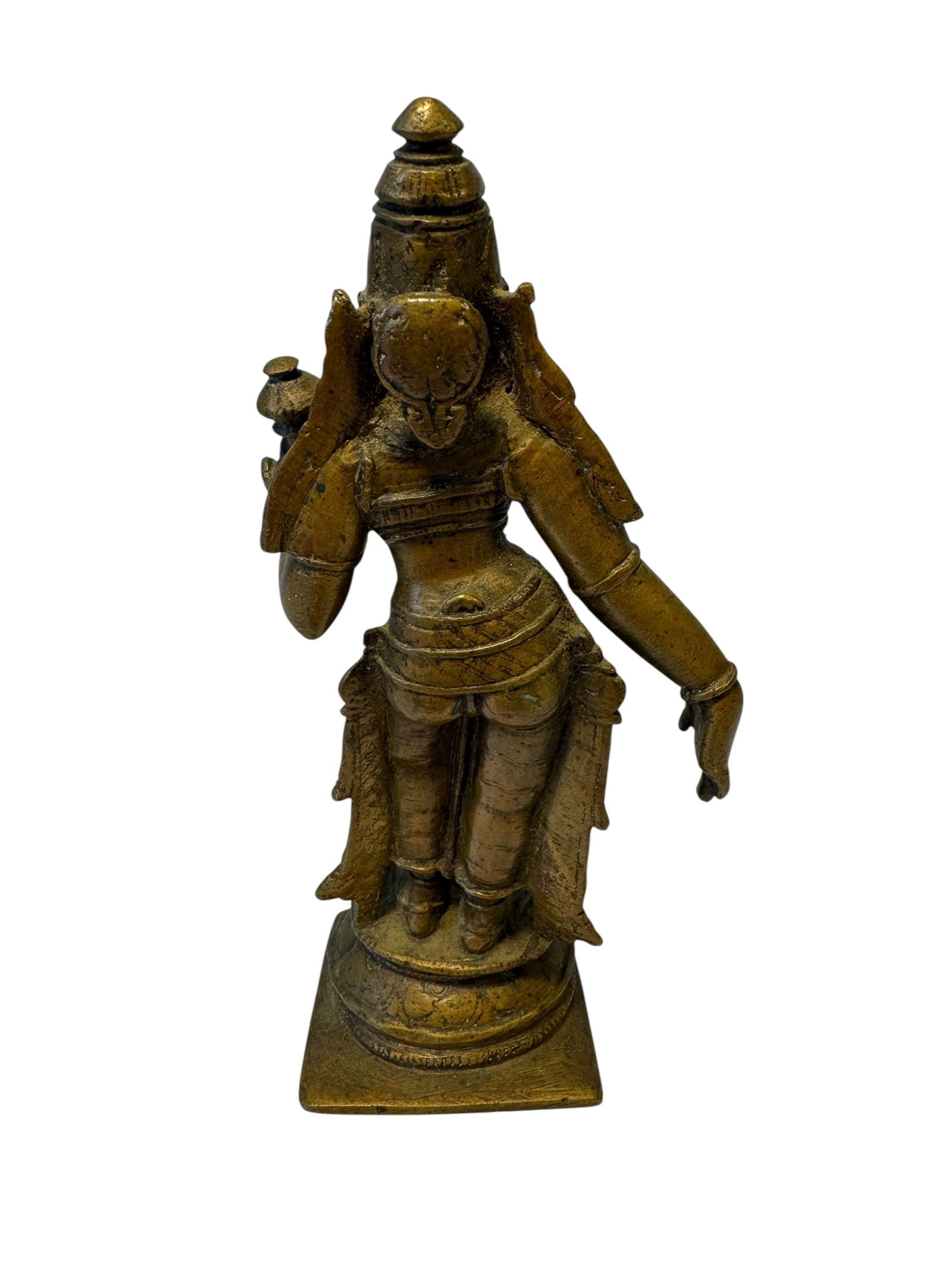 Bronze Parvati Statue - 3