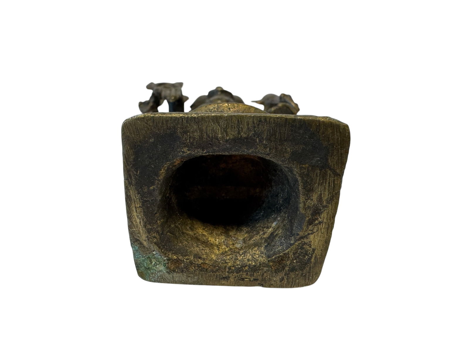 Indian Bronze Vishnu Statue - 5