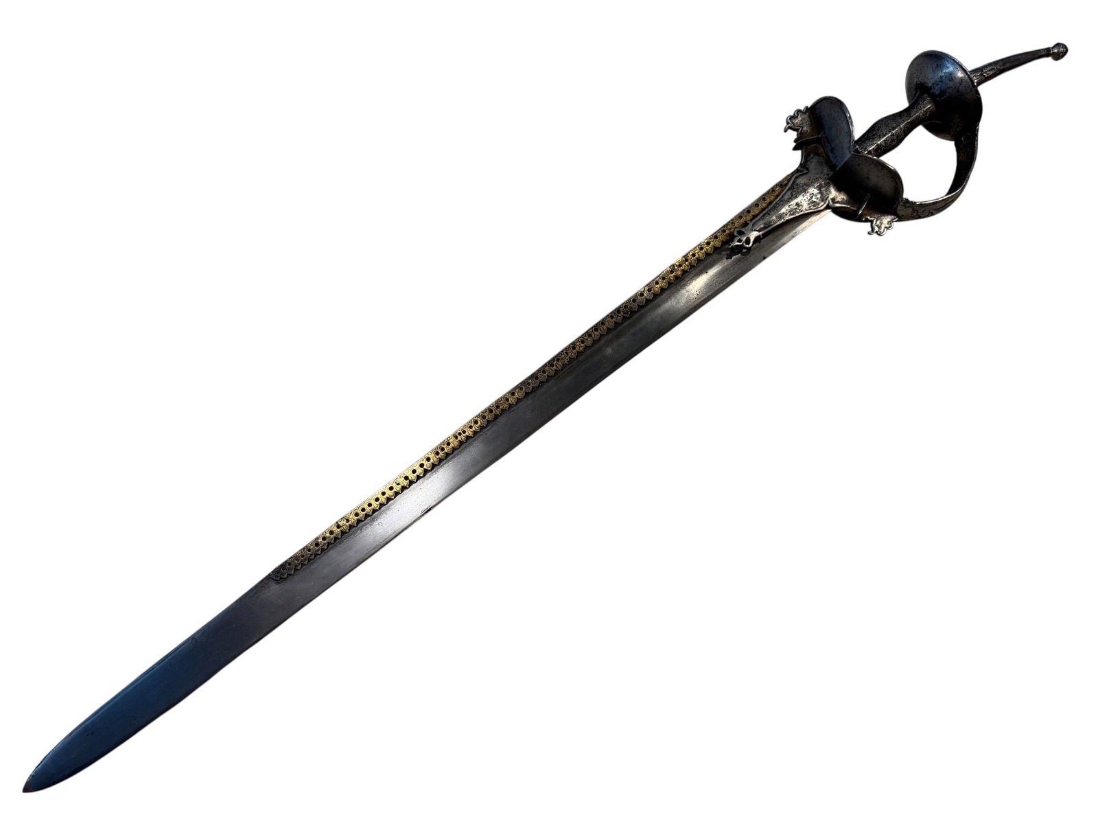 Indian Khanda Sword: Photos are part of the description and should tell the whole story.