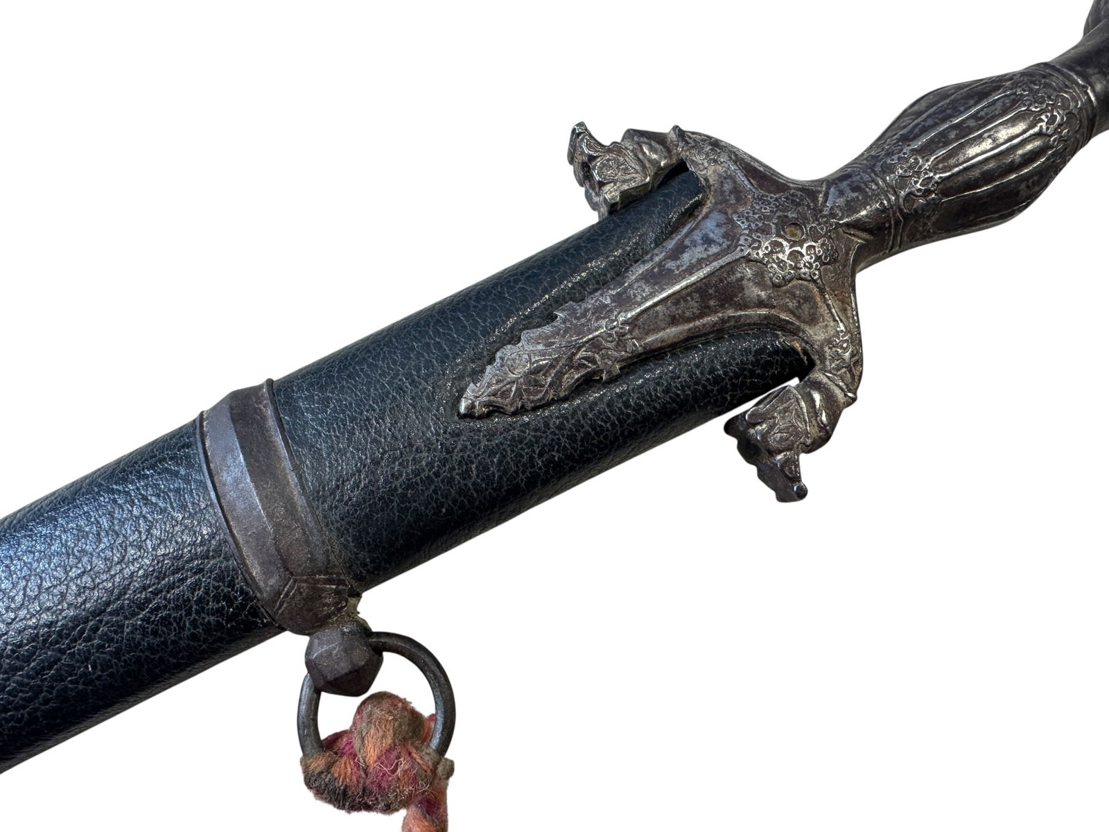 Afgan Pulwar Sword w/ Scabbard - 6