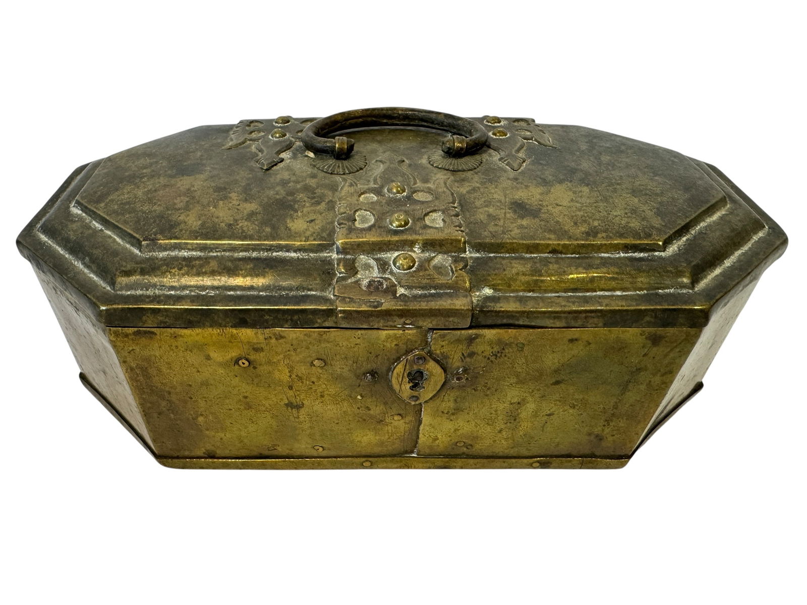 Set 3 Oval Brass Betel Nut Boxes - 4