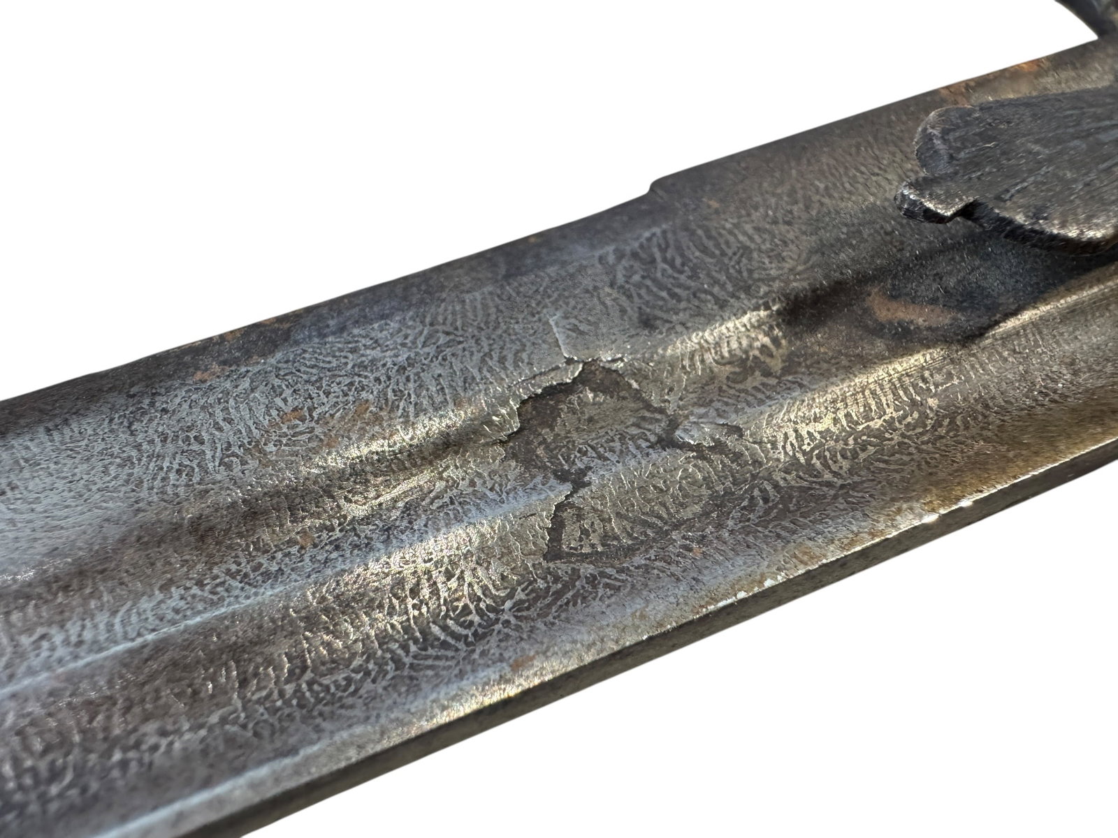 Indian Wootz Damascus Steel Tulwar (Talwar) Sword - 7