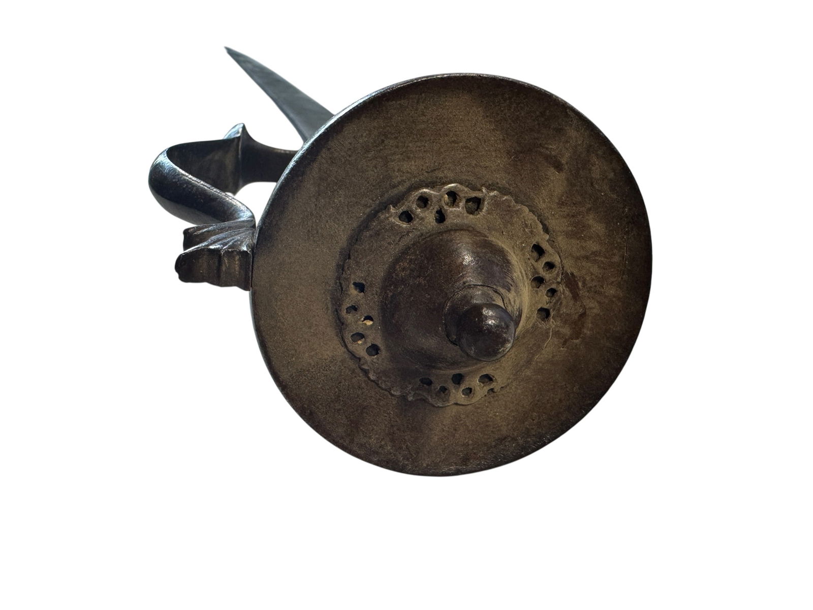 Indian Wootz Damascus Steel Kirach Sword - 7