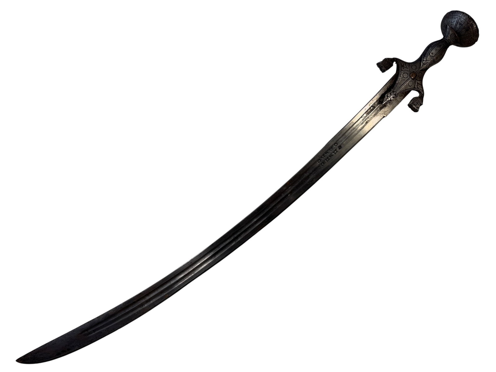 Afgan Pulwar Sword: Photos are part of the description and should tell the whole story.