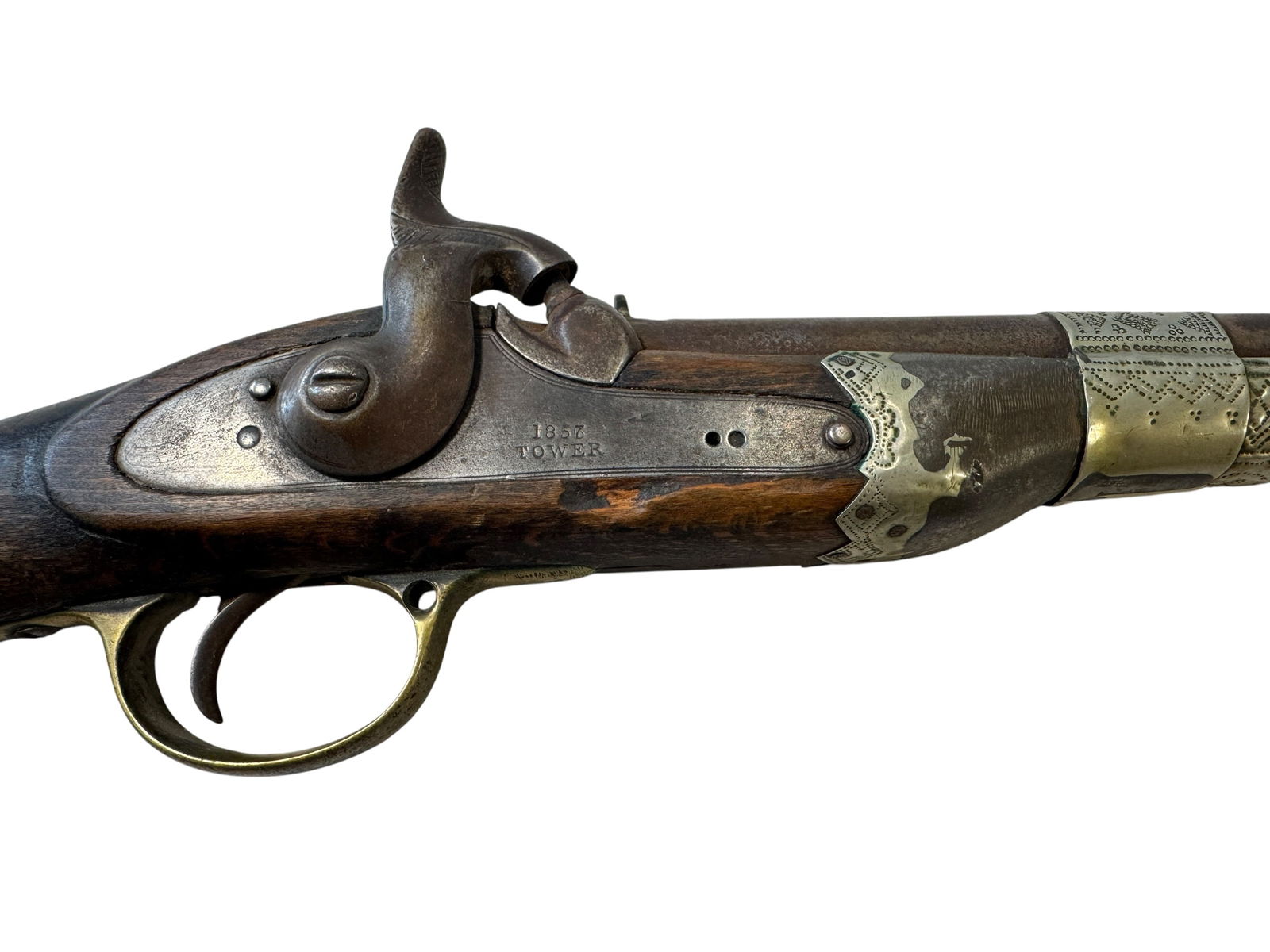 Long British 1857 Tower Percussion Musket - 3