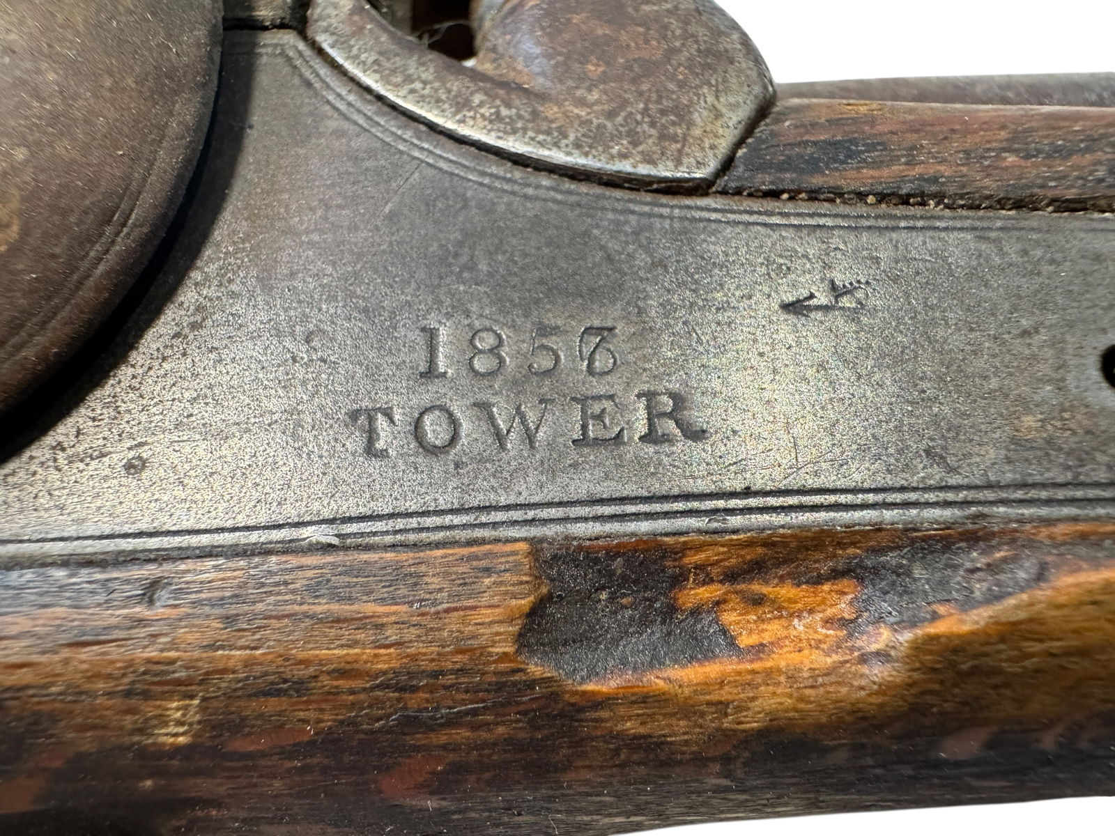 Long British 1857 Tower Percussion Musket - 4