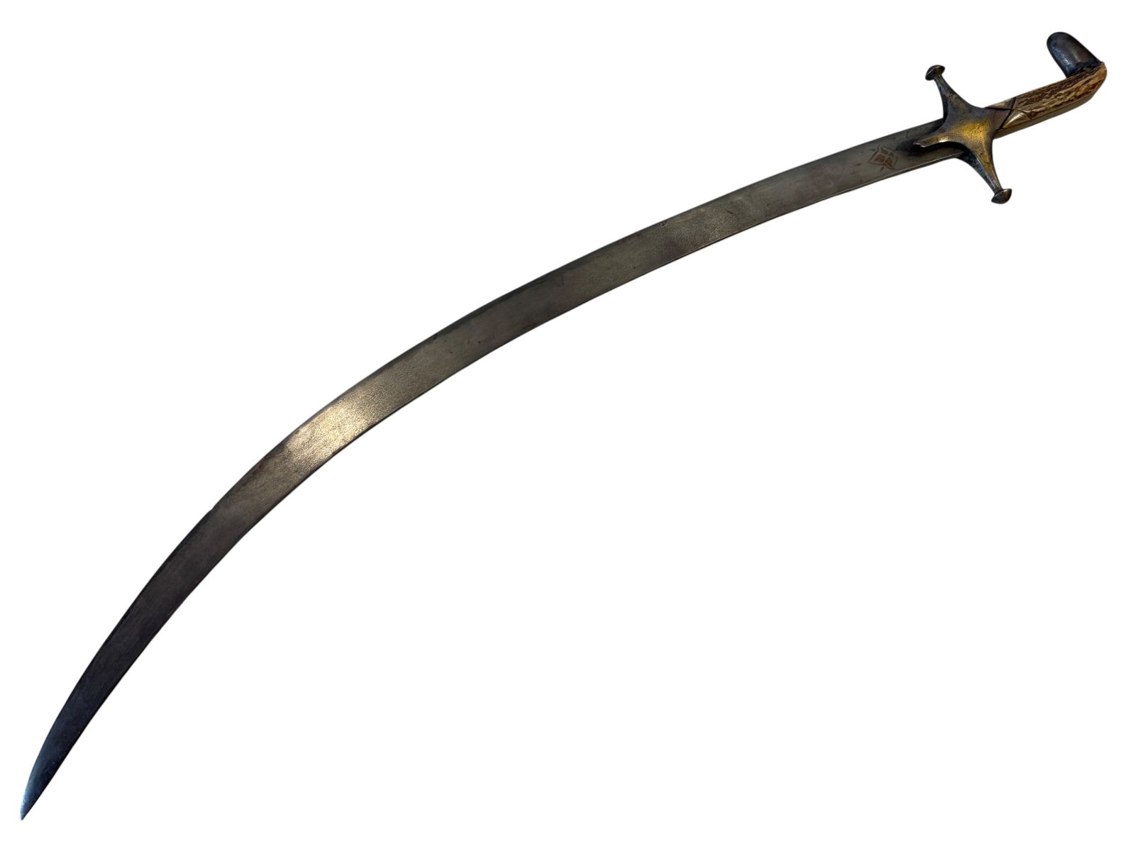 Persian Wootz Damascus Steel Shamshir Sword: Photos are part of the description and should tell the whole story.