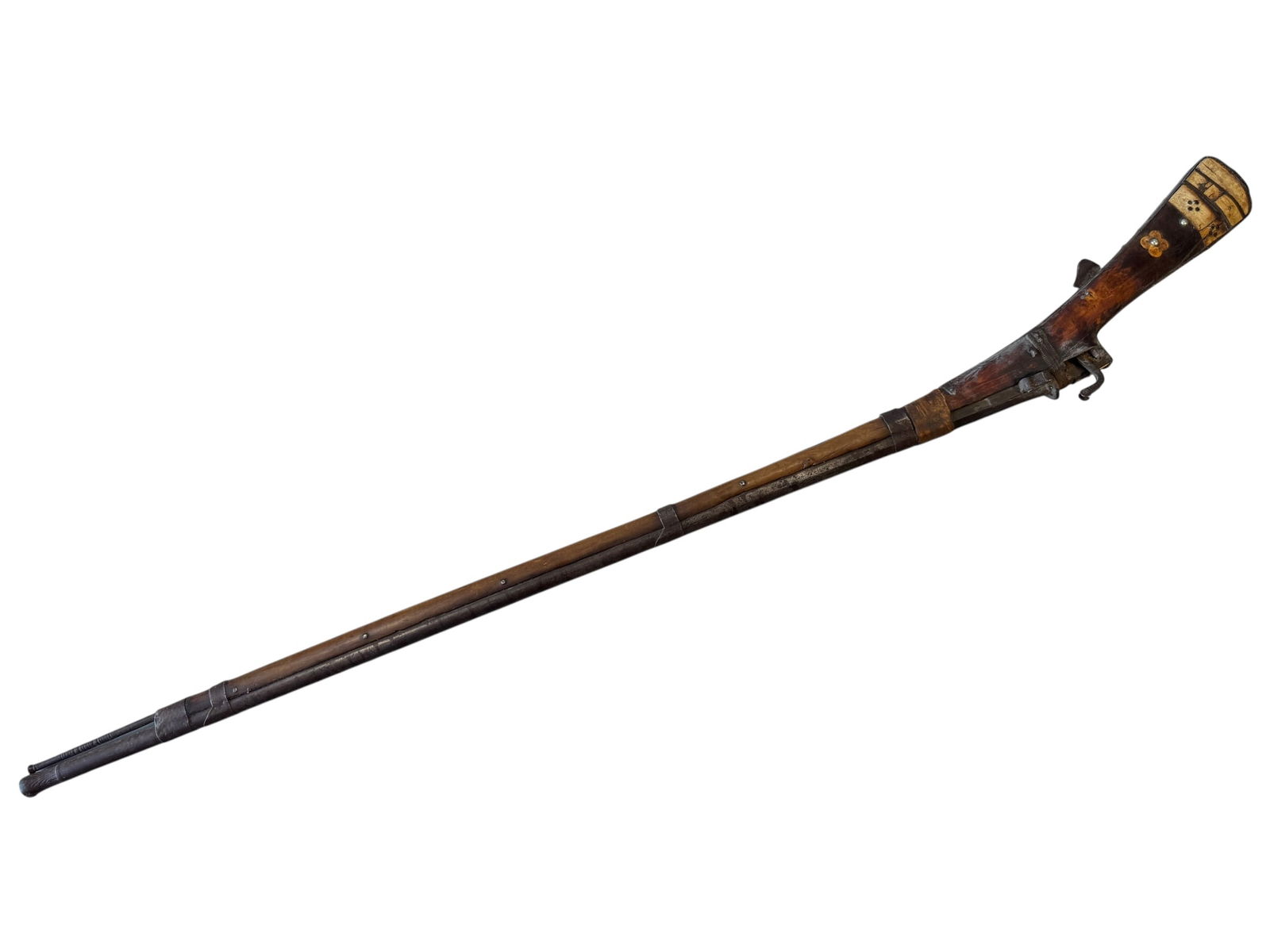 Long Indian Matchlock Musket - 2