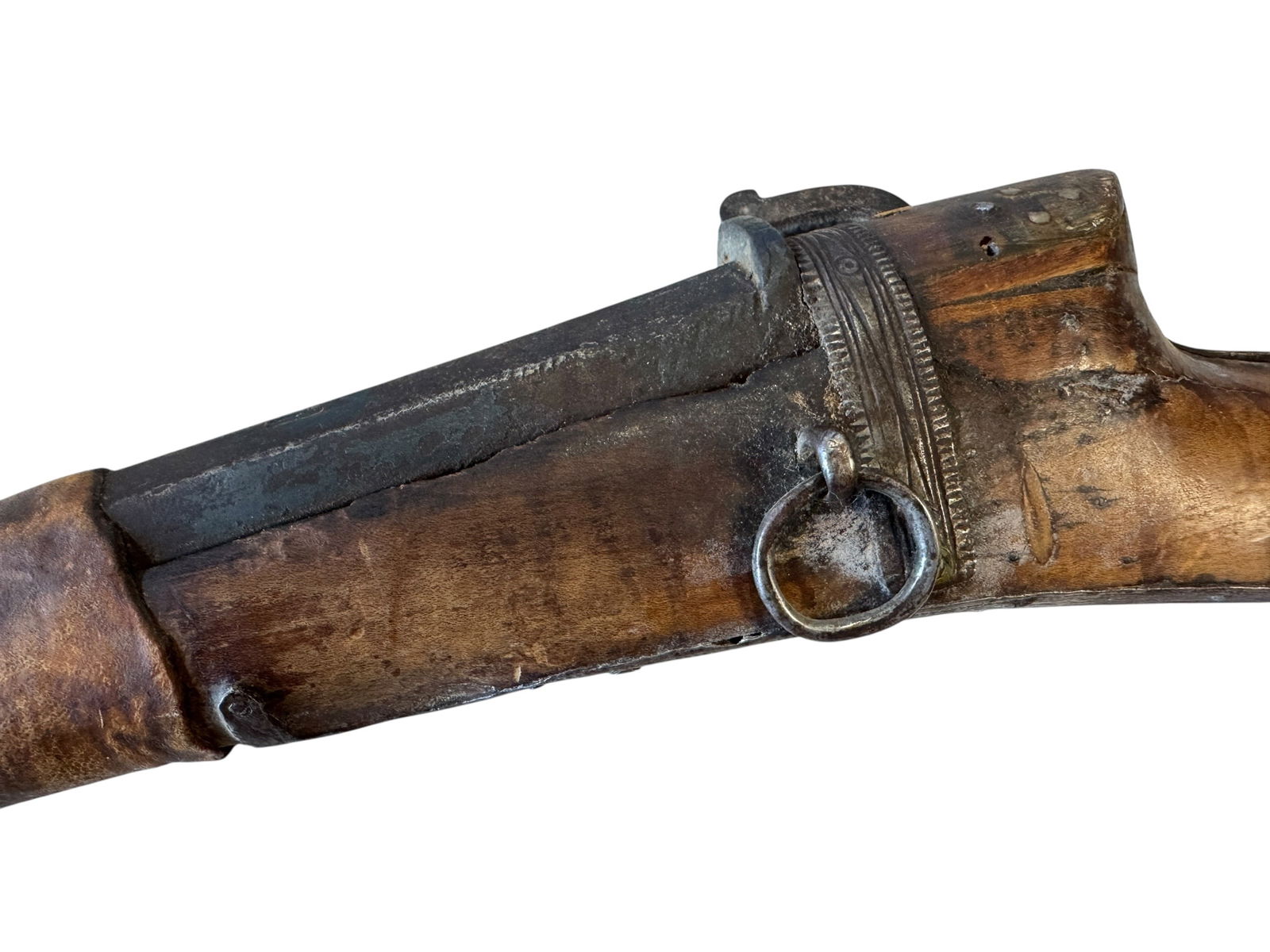 Long Indian Matchlock Musket - 4