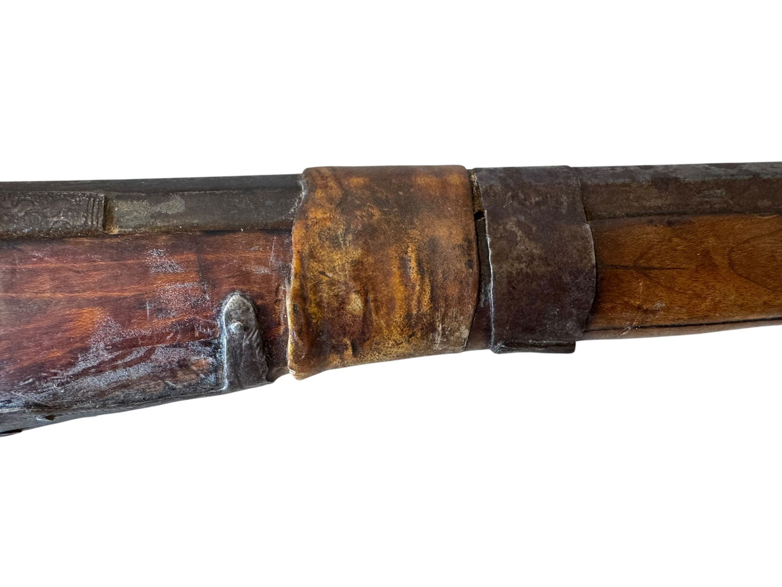 Long Indian Matchlock Musket - 8