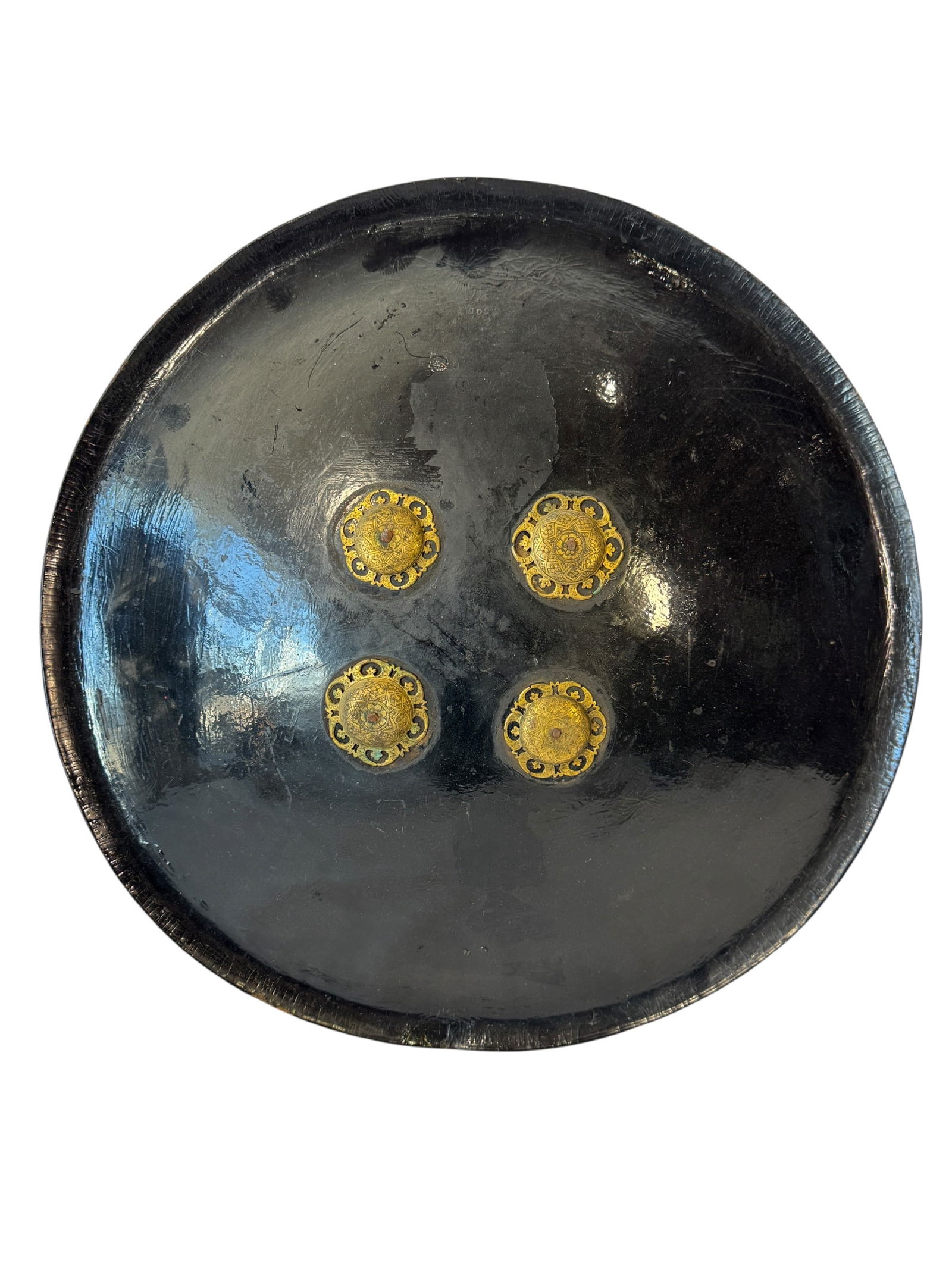 Indo-Persian Dahl Shield: Photos are part of the description and should tell the whole story.