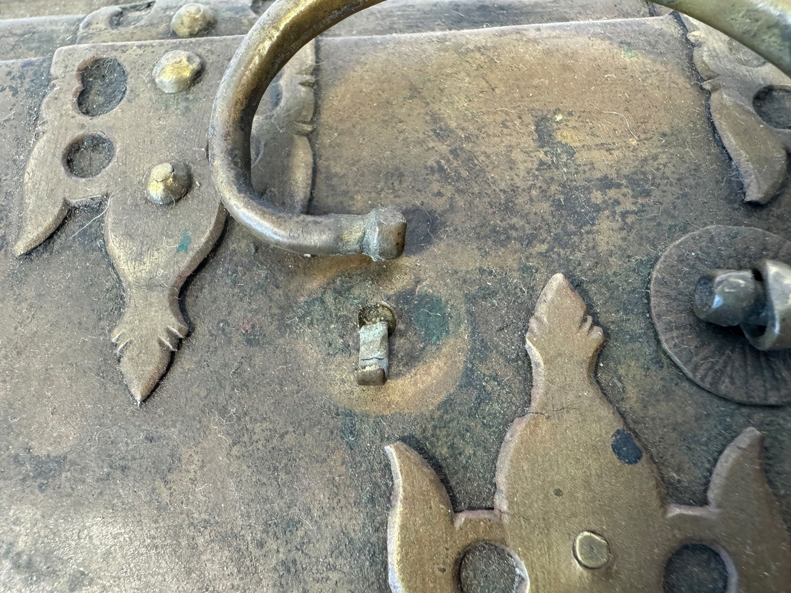 Pair Brass Betel Boxes - 8