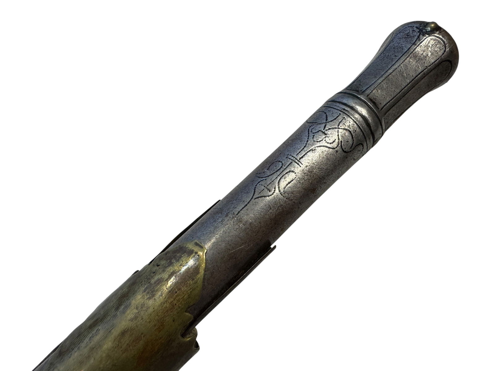 Long Afgan Jezail Flintlock Musket - 12