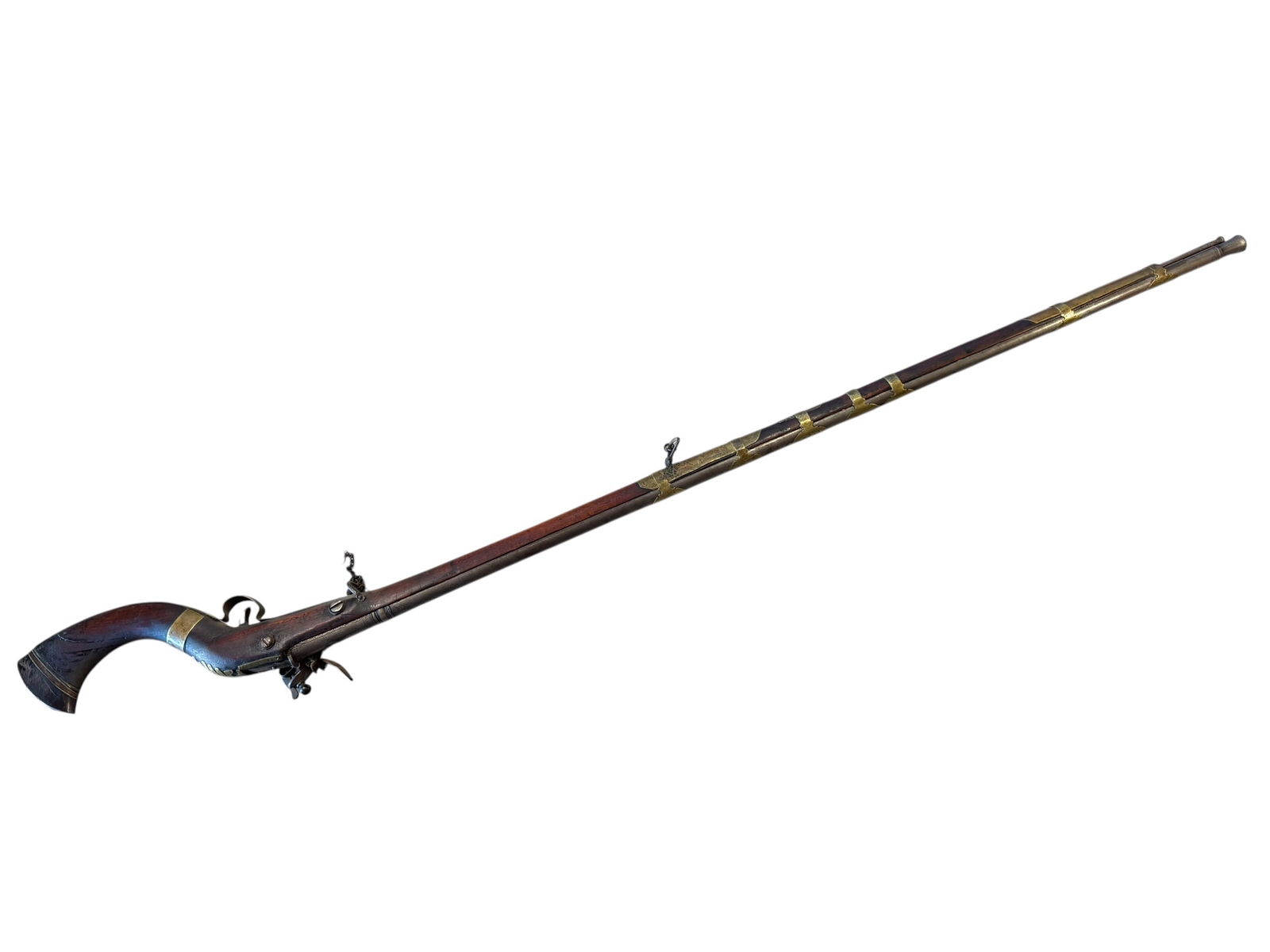 Long Afgan Jezail Flintlock Musket - 2