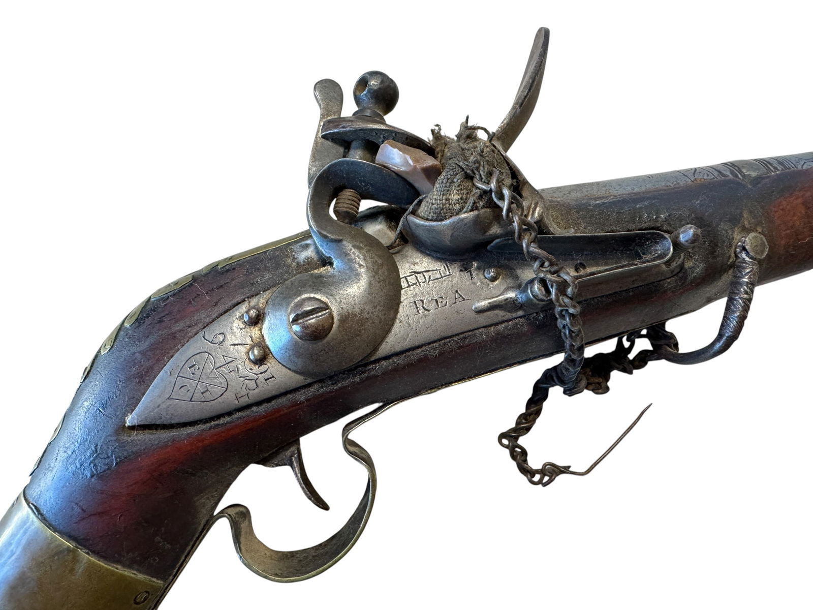 Long Afgan Jezail Flintlock Musket - 3
