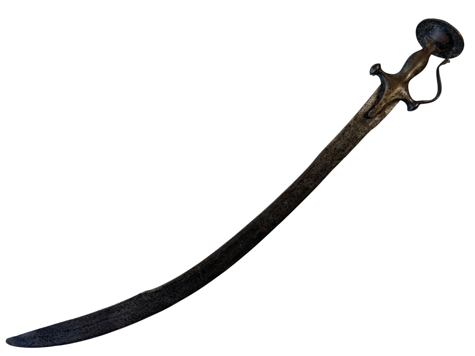 Indian Tulwar (Talwar) Sword circa 1757: Photos are part of the description and should tell the whole story.