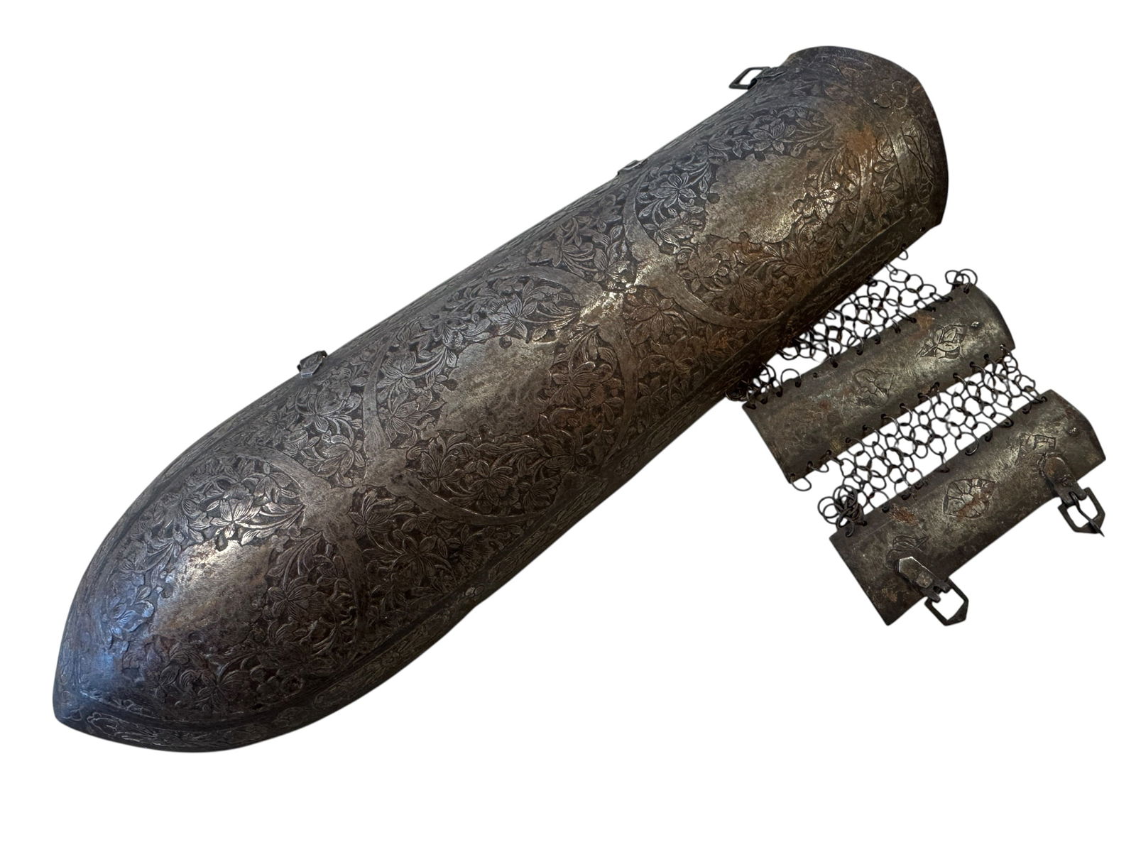 Middle Eastern Steel Arm Guard: Photos are part of the description and should tell the whole story.