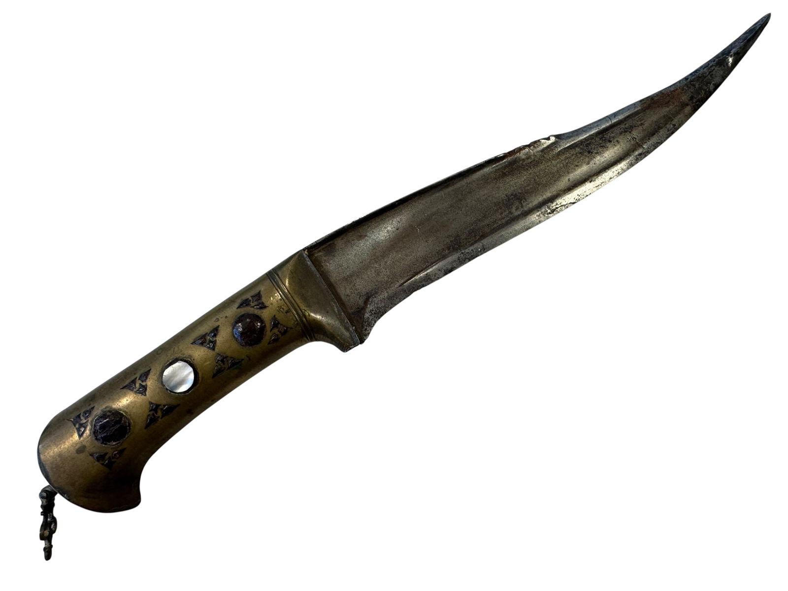 Dagger w/ Mother of Pearl Inlaid Hilt: Photos are part of the description and should tell the whole story.