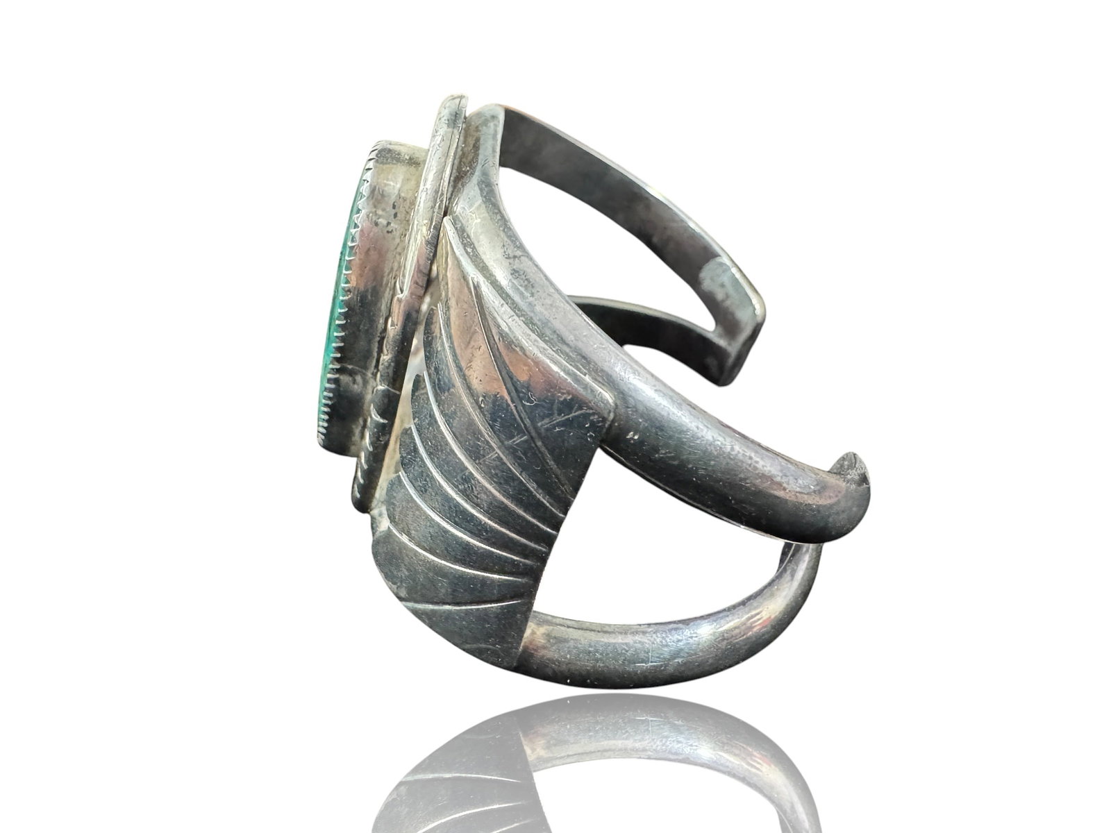 Silver & Turquoise Cuff - 2