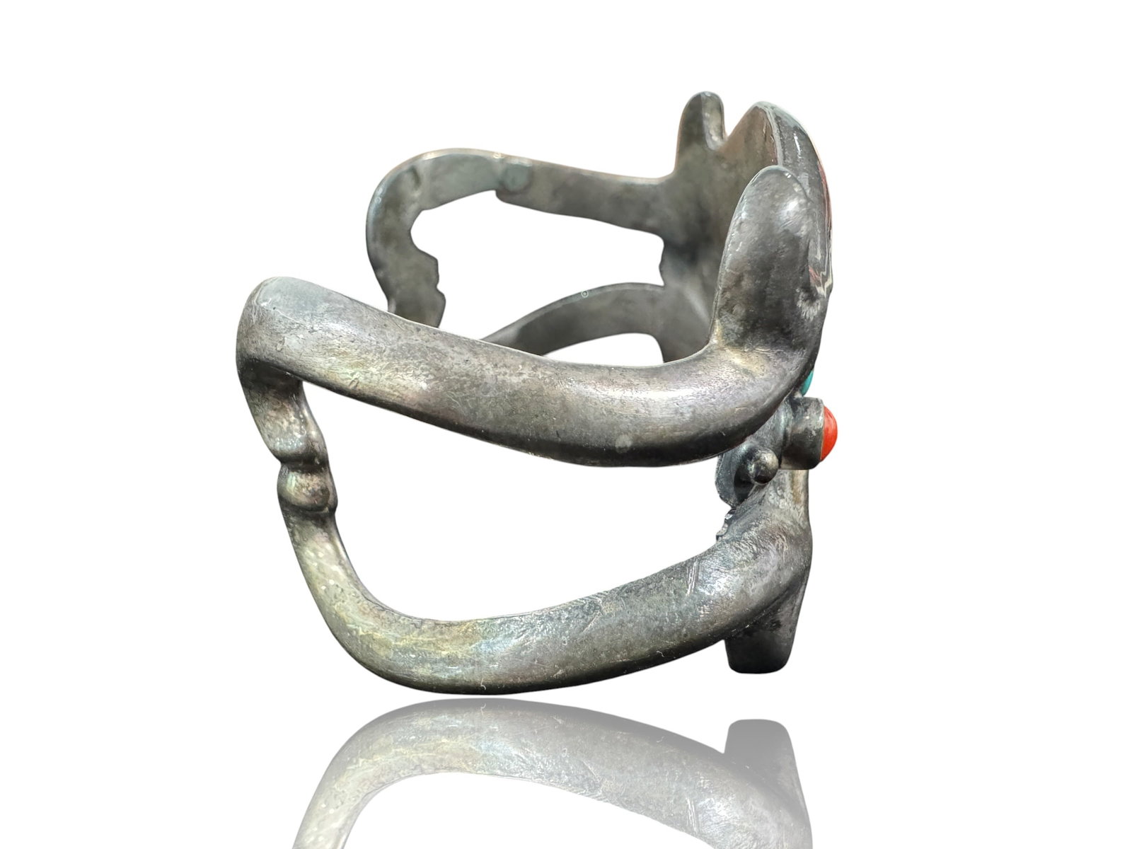 Silver & Turquoise Cuff - 4