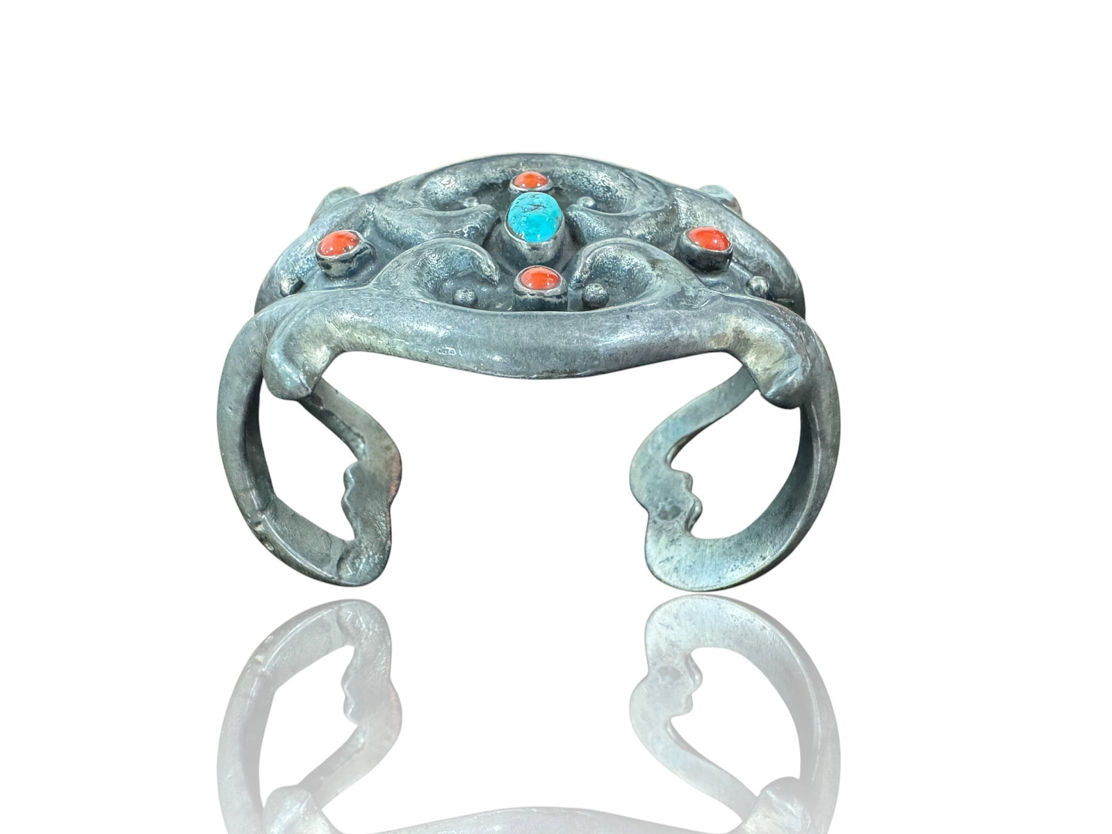 Silver & Turquoise Cuff - 5