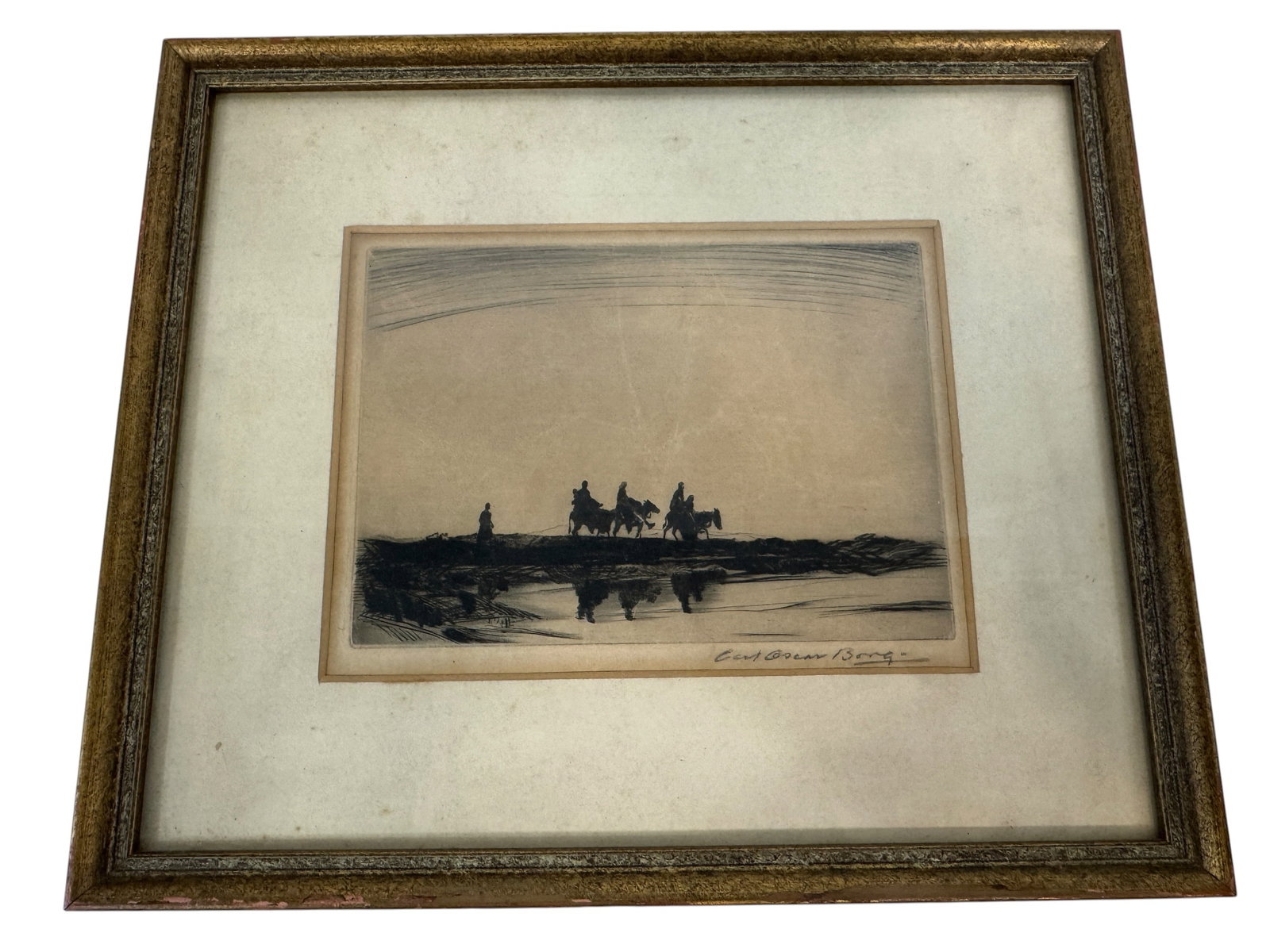Carl Oscar Borg Etching - 2