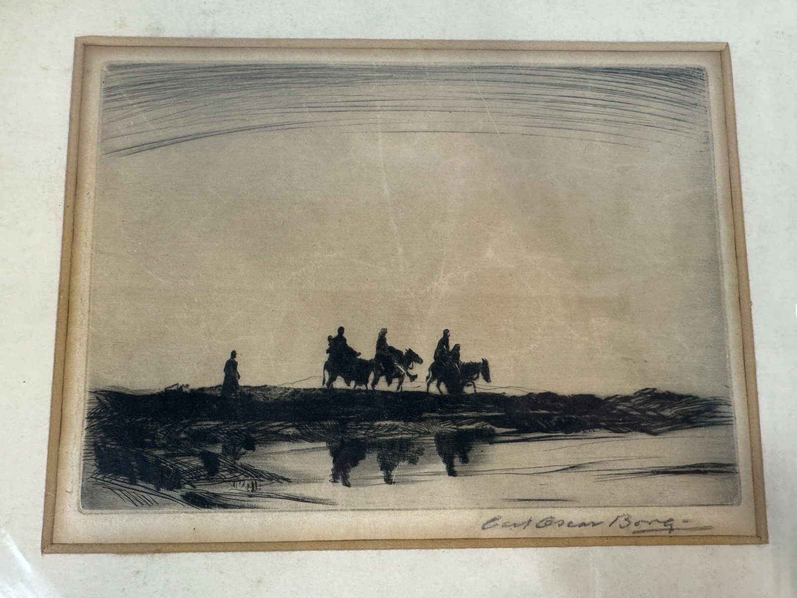 Carl Oscar Borg Etching - 3