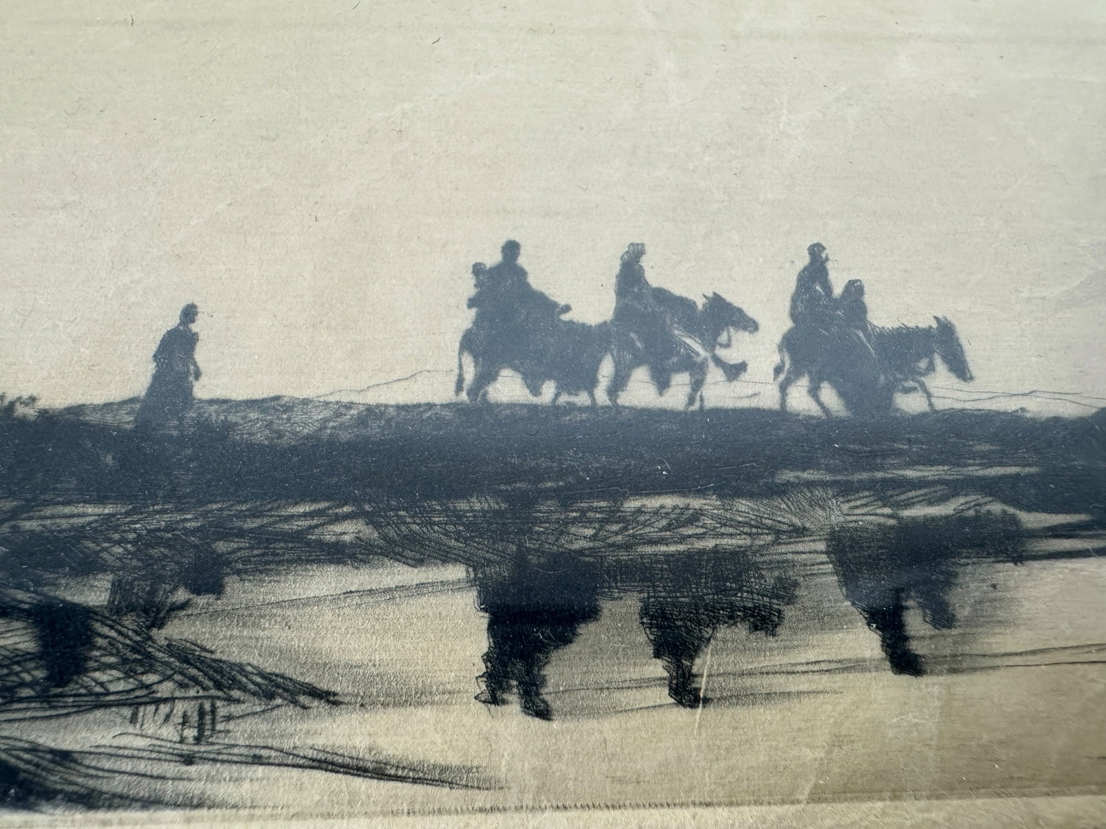 Carl Oscar Borg Etching - 4
