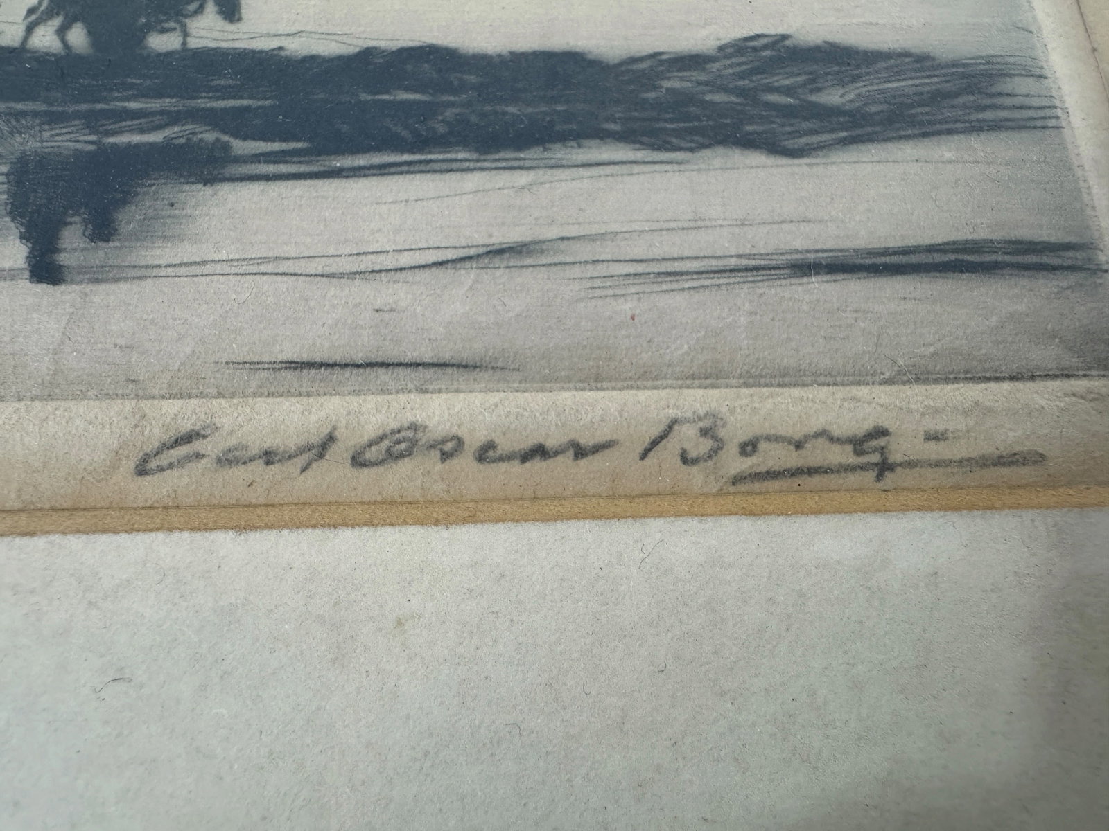 Carl Oscar Borg Etching - 5