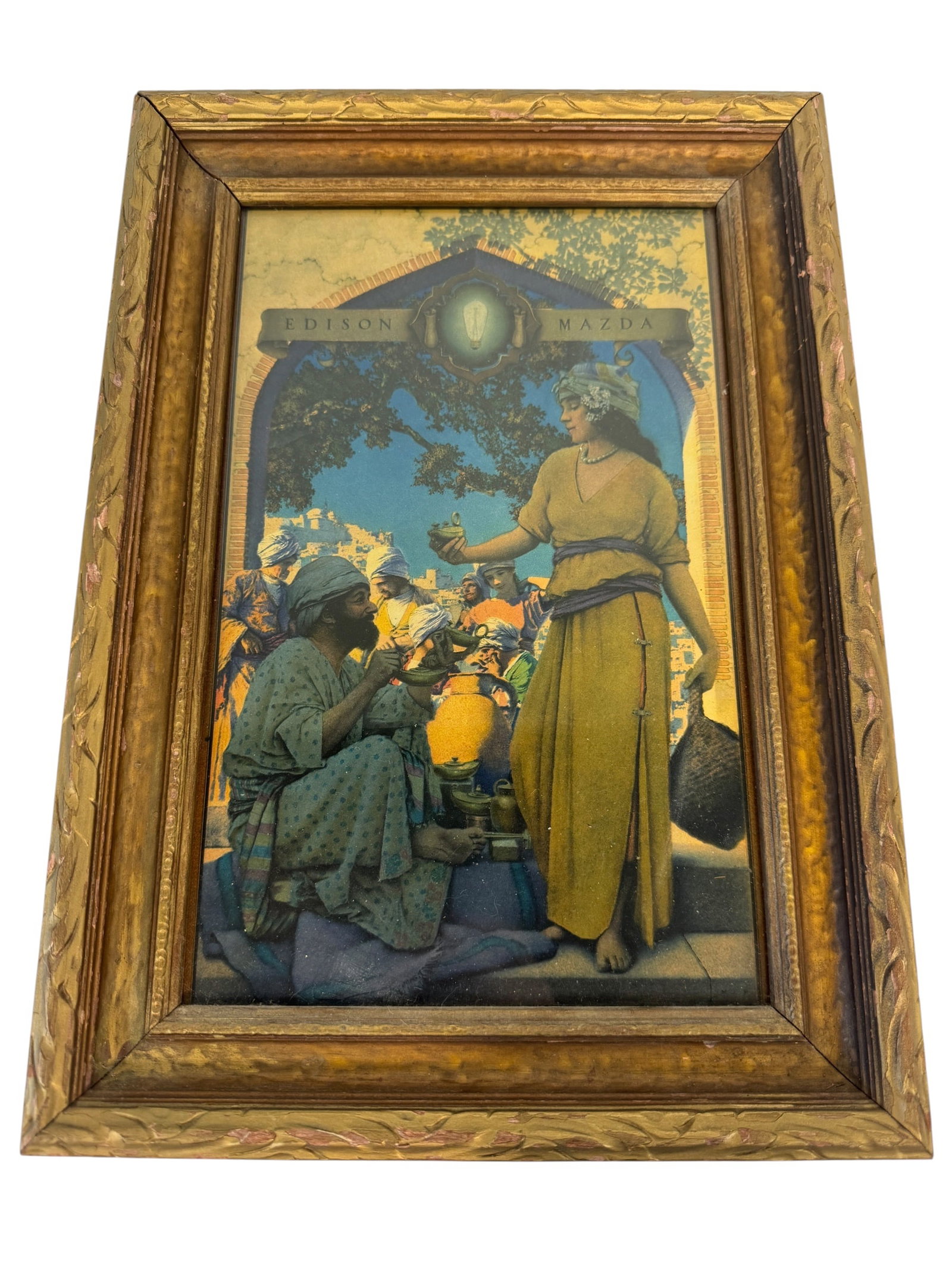 Maxfield Parrish "Lampseller of Bagdad" 1923 Print (1 of 4)