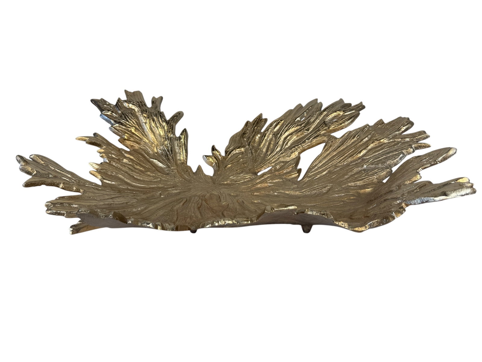 John Richard Decor Organic Leaf Bowl: Photos are part of the description and should tell the whole story.