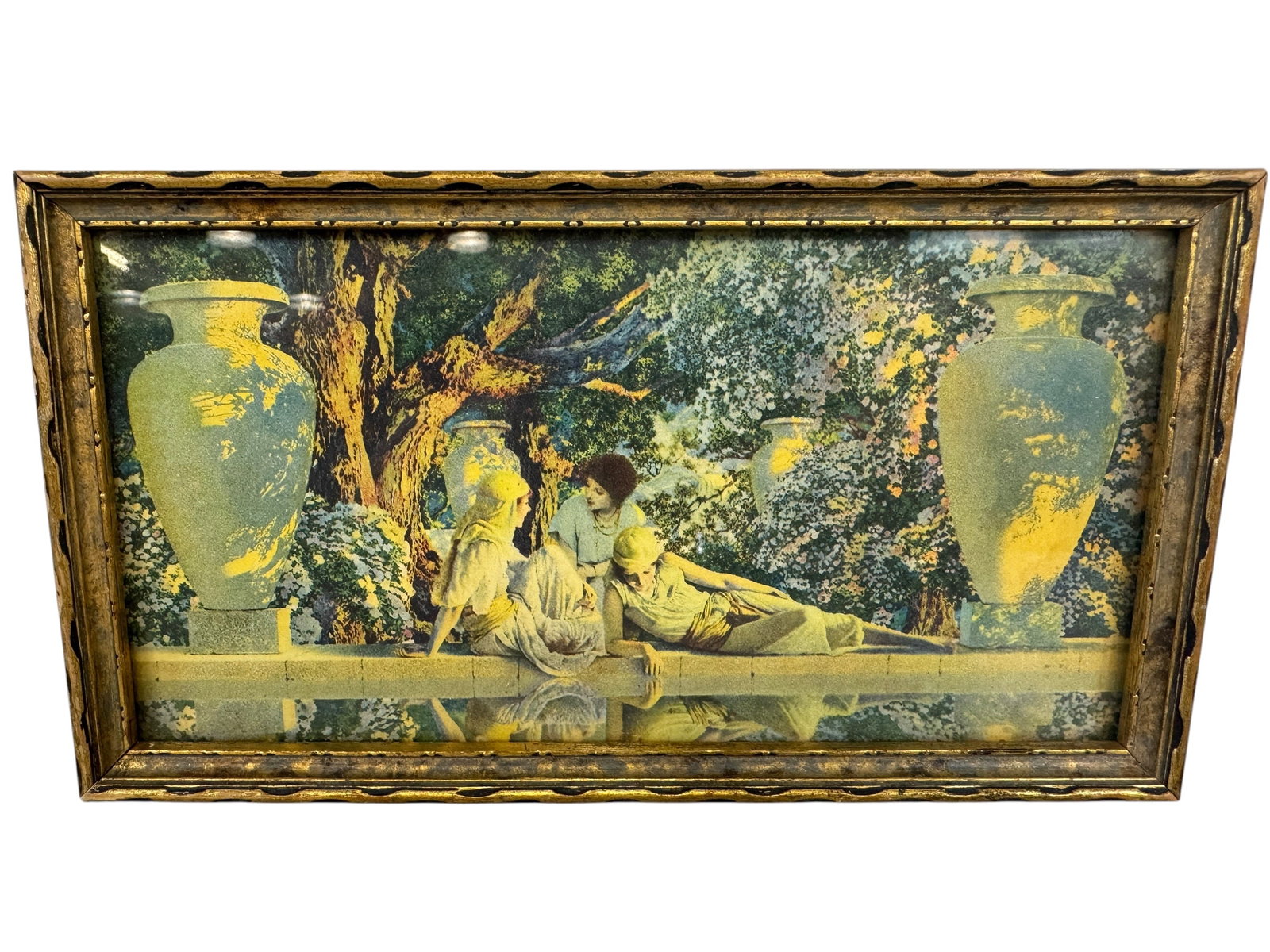 Maxfield Parrish "Garden of Allah" Original Print (1 of 4)