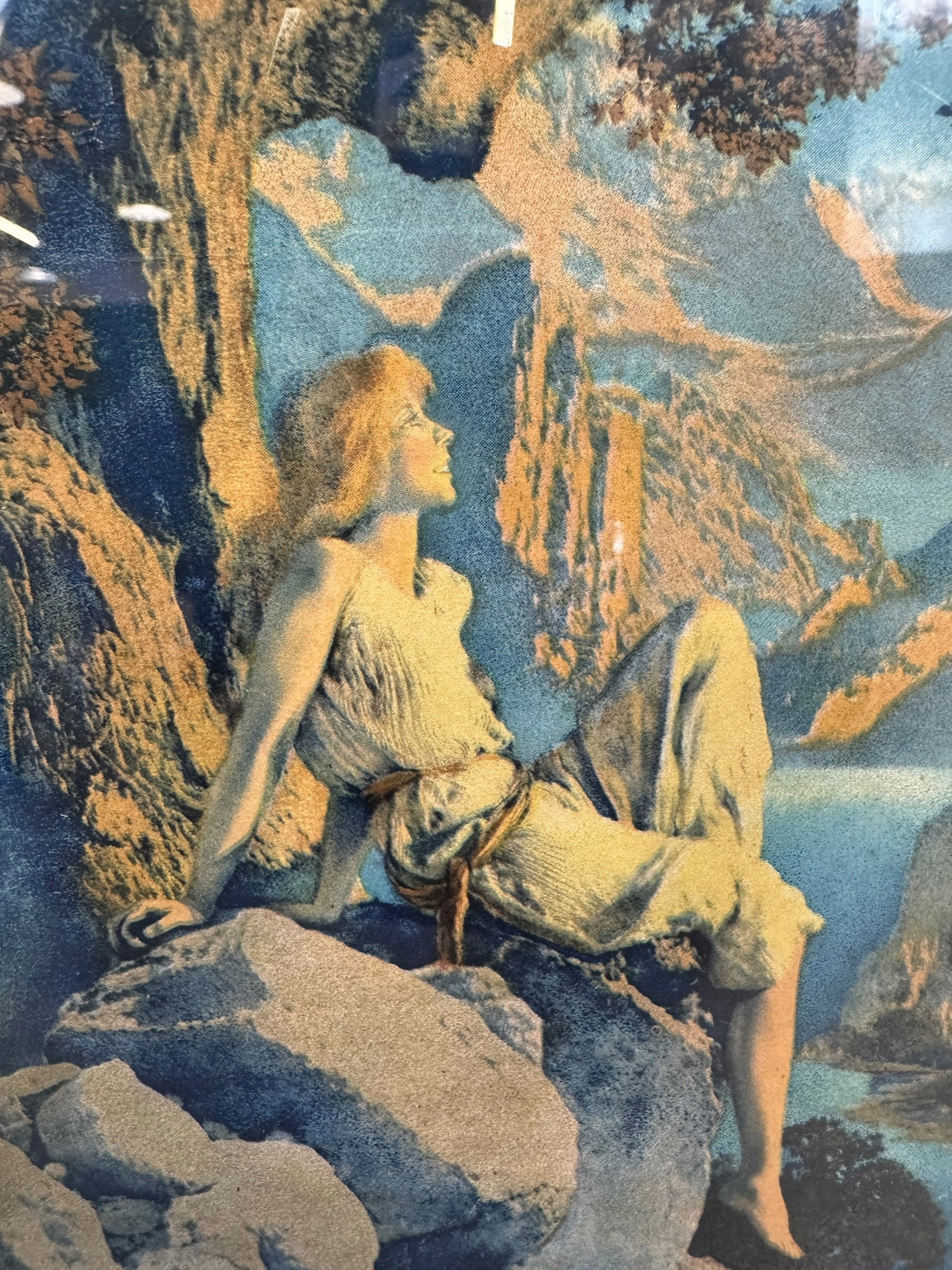 Maxfield Parrish "Dawn" Original Print - 2