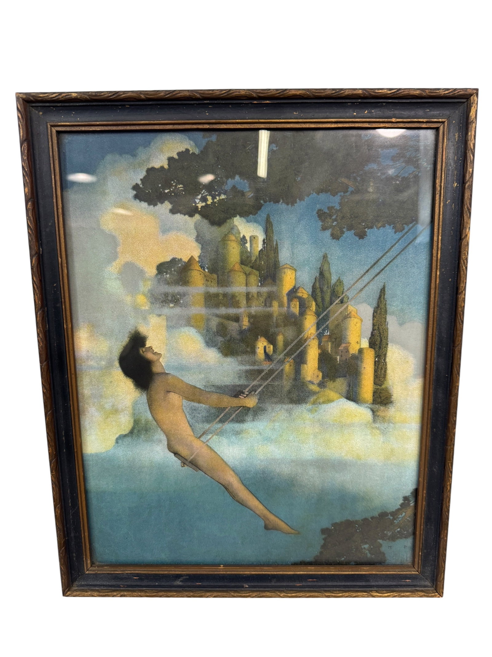 Maxfield Parrish "The Dinkey Bird" Original Print (1 of 4)