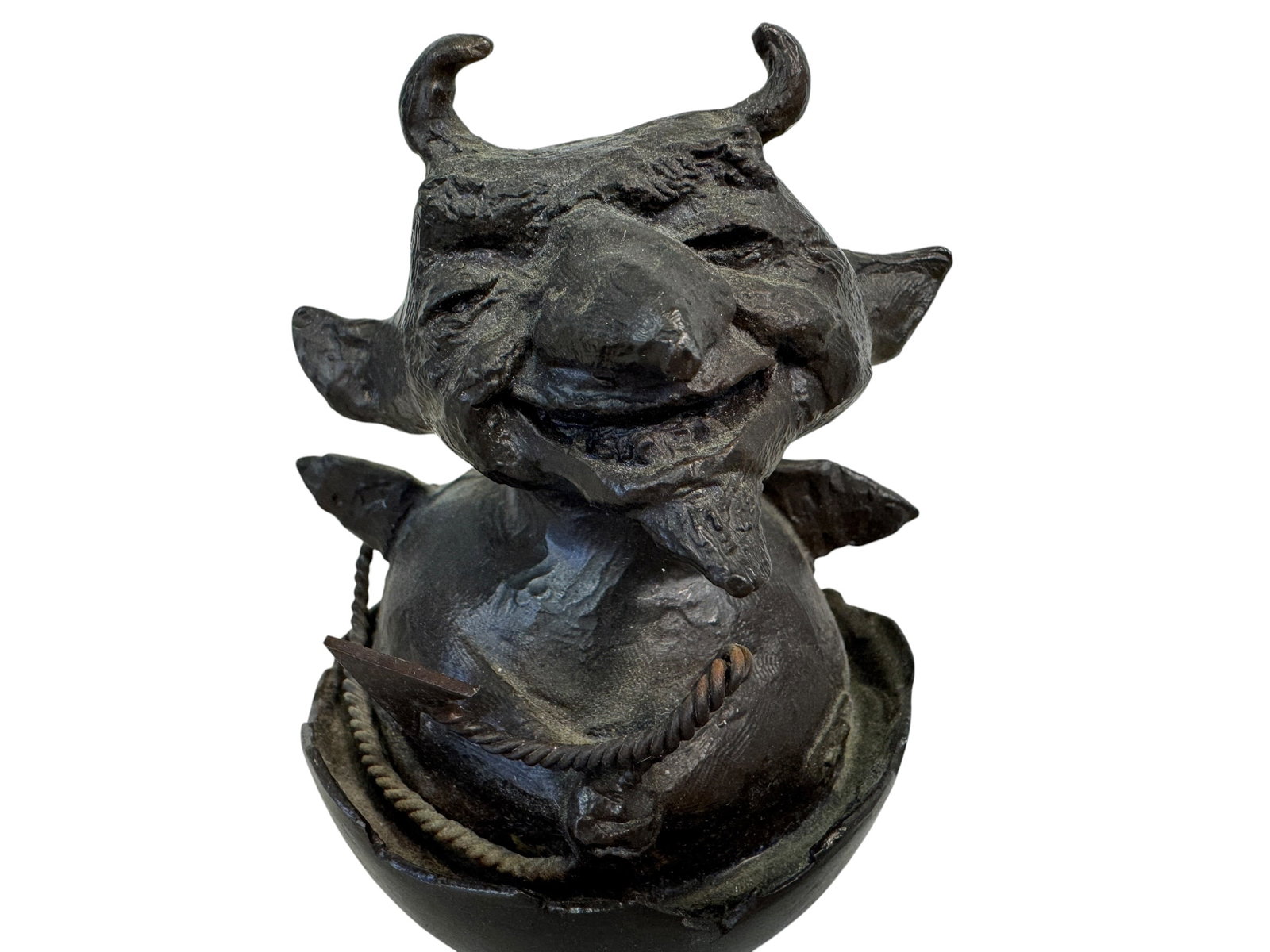 Charles Bragg Bronze "Deviled Egg" Sculpture - 5