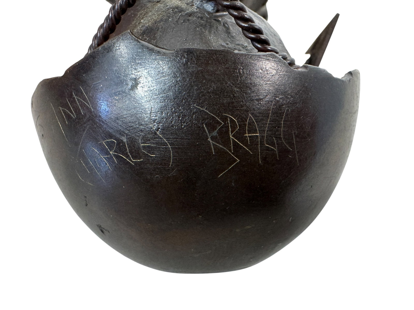 Charles Bragg Bronze "Deviled Egg" Sculpture - 9