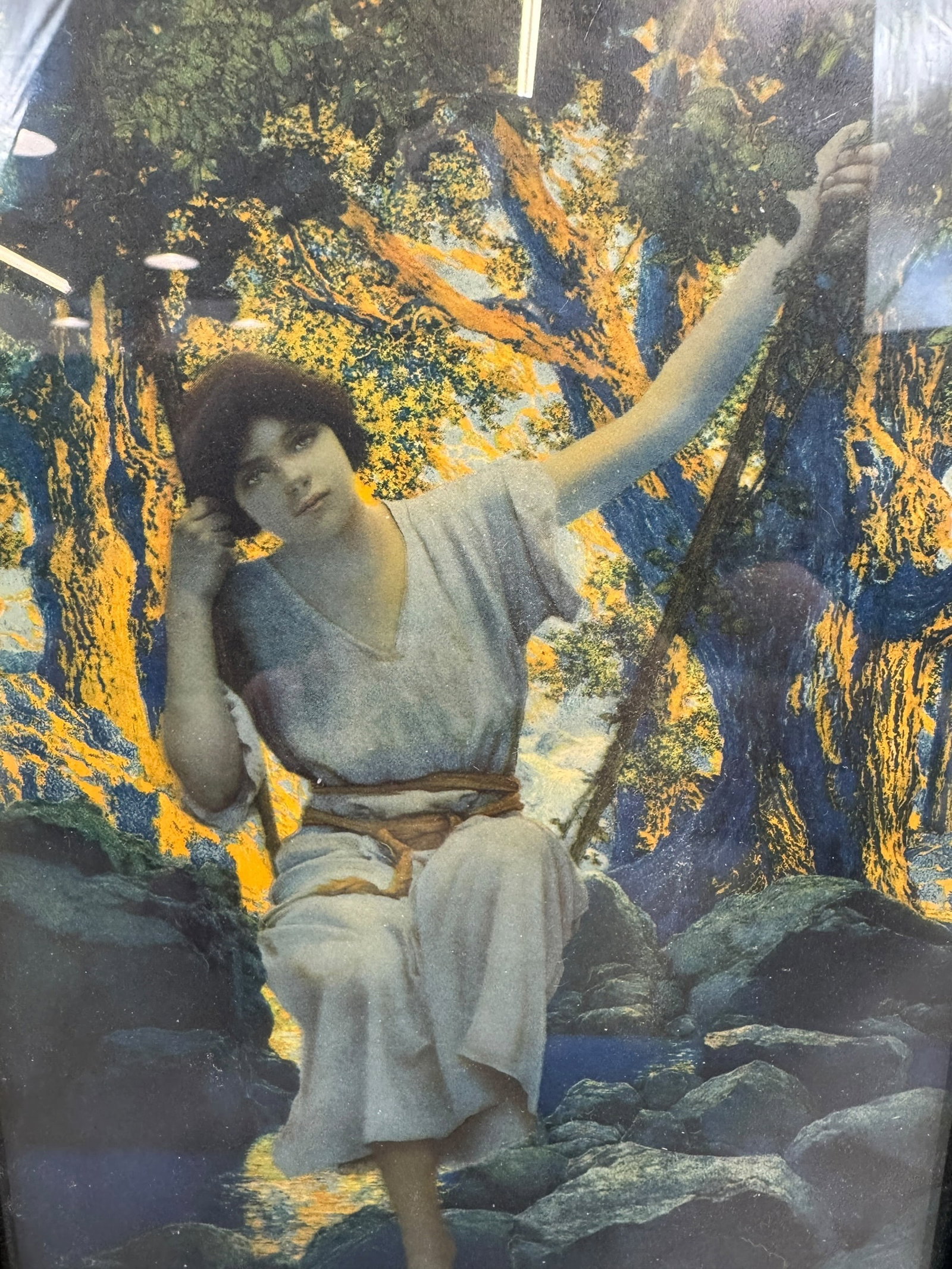 Maxfield Parrish "Dream Light" Original Print - 2