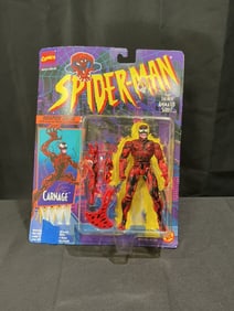Vintage Carnage "Shape Shifter" snap-on weapons, Animated Series (Toy Biz, 1994)