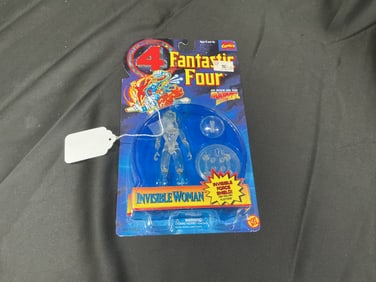 1994 Marvel Fantastic Four “Invisible Woman” Action Figure (Toy Biz, MOC)