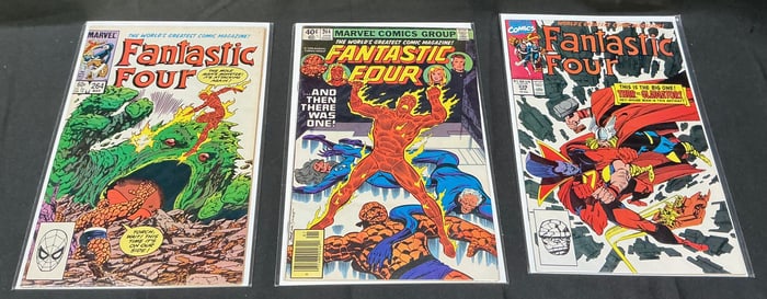 Fantastic Four Trio (3): #264, #214, And #339