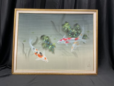 Koi Fish Trio by David Lee